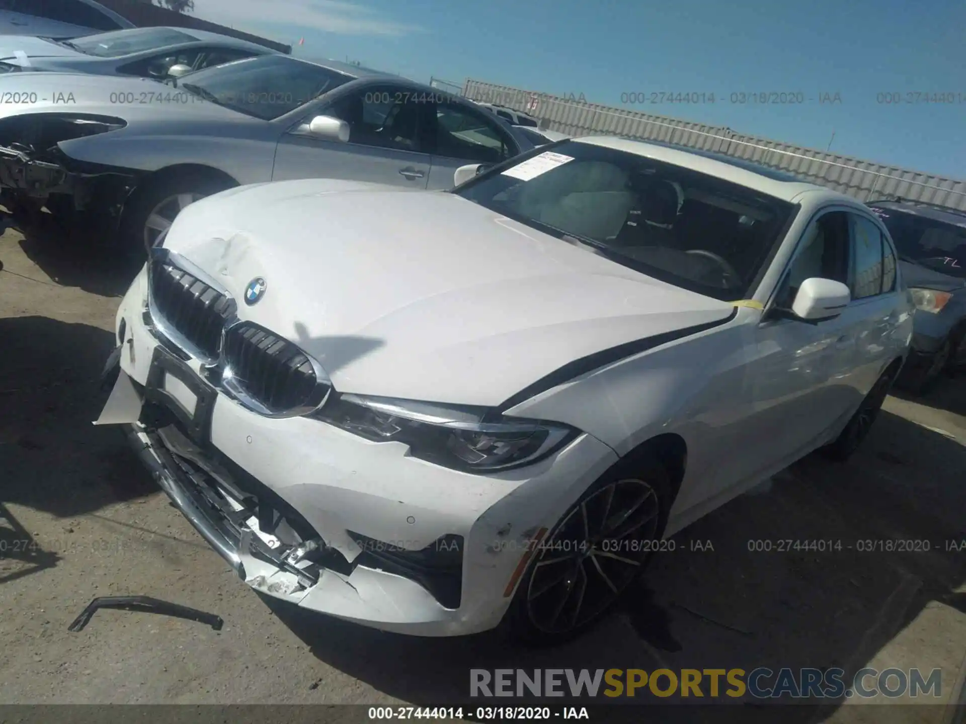 2 Photograph of a damaged car WBA5R1C57KAK13028 BMW 330I 2019