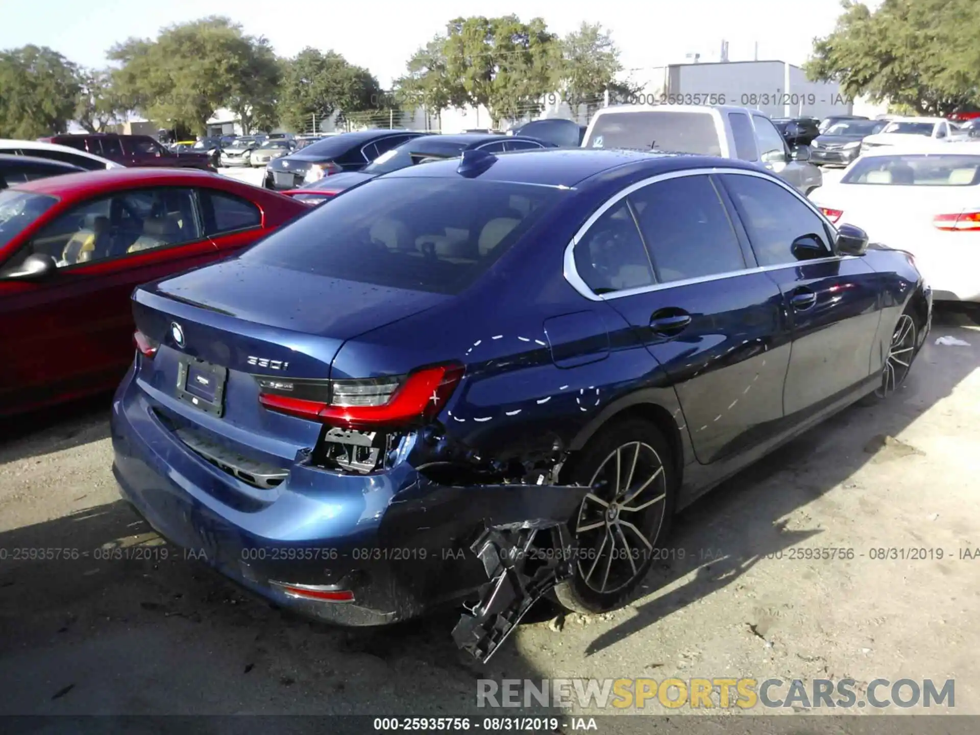 4 Photograph of a damaged car WBA5R1C59KAK07408 BMW 330I 2019