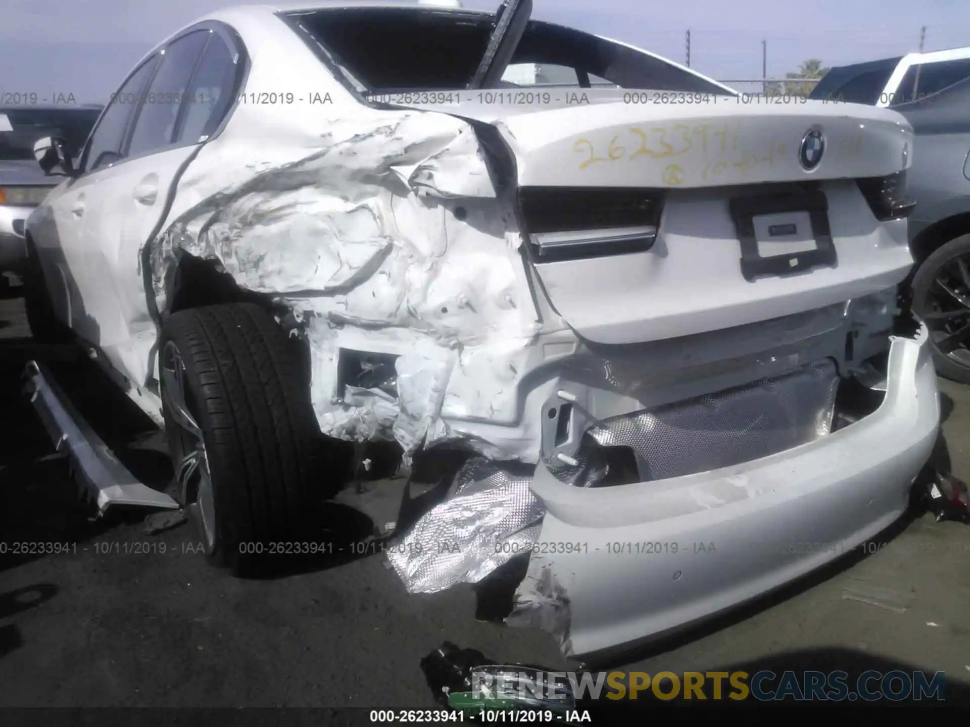 6 Photograph of a damaged car WBA5R1C59KAK12494 BMW 330I 2019