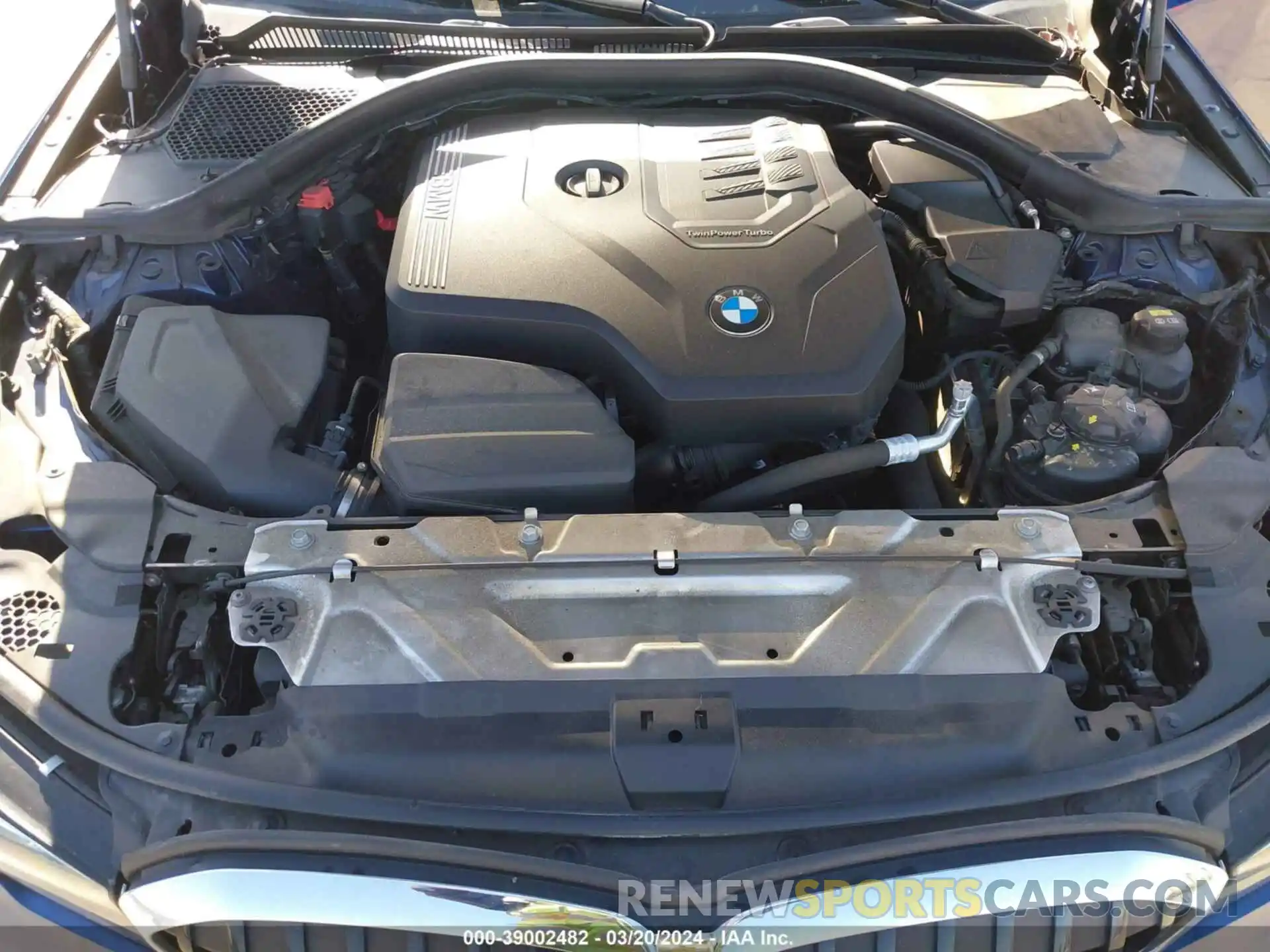 10 Photograph of a damaged car WBA5R1C59KFH14203 BMW 330I 2019