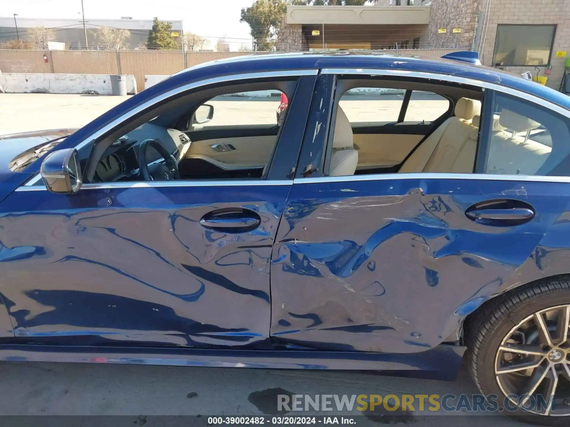 14 Photograph of a damaged car WBA5R1C59KFH14203 BMW 330I 2019