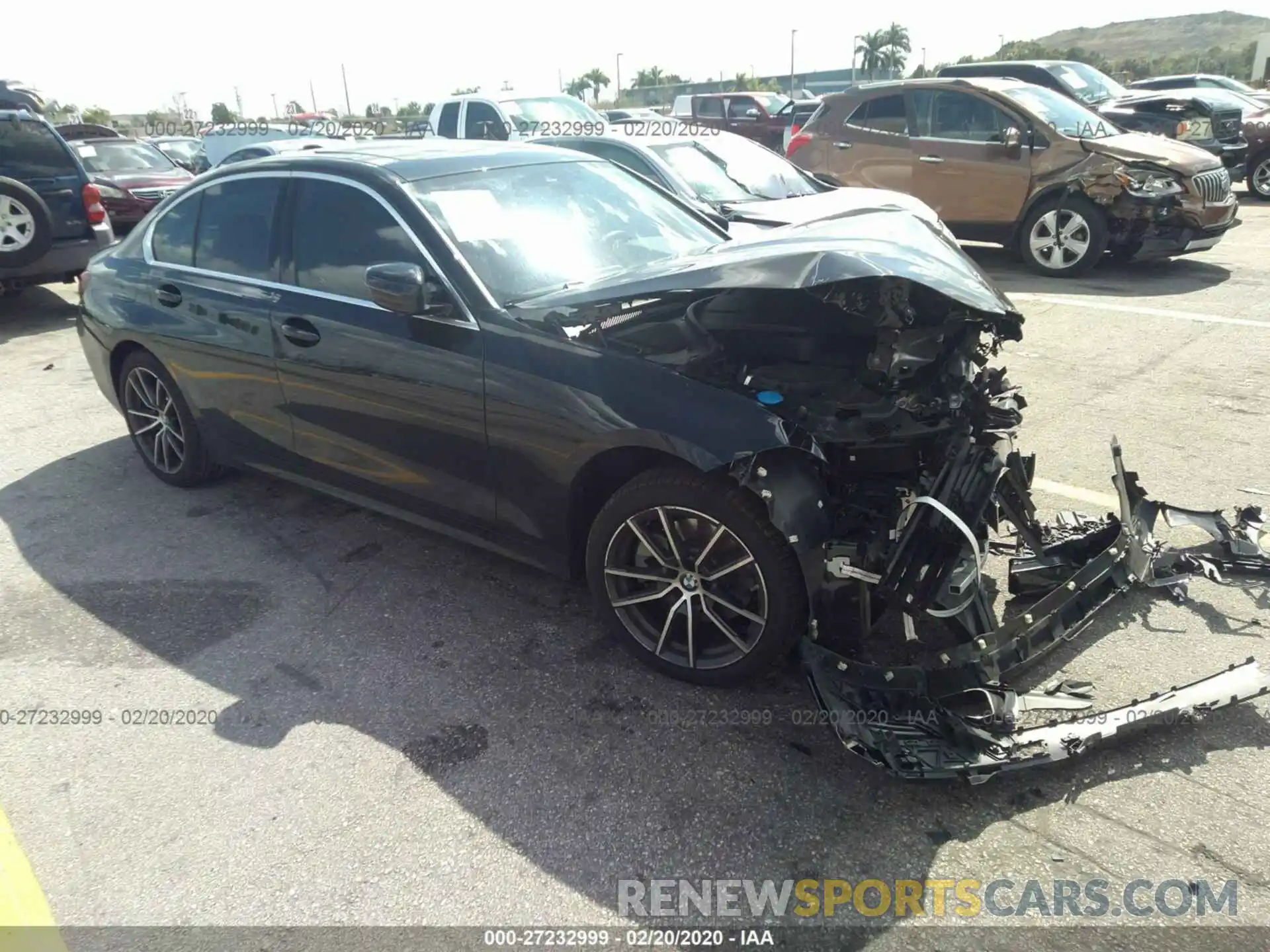 1 Photograph of a damaged car WBA5R1C5XKAK06879 BMW 330I 2019