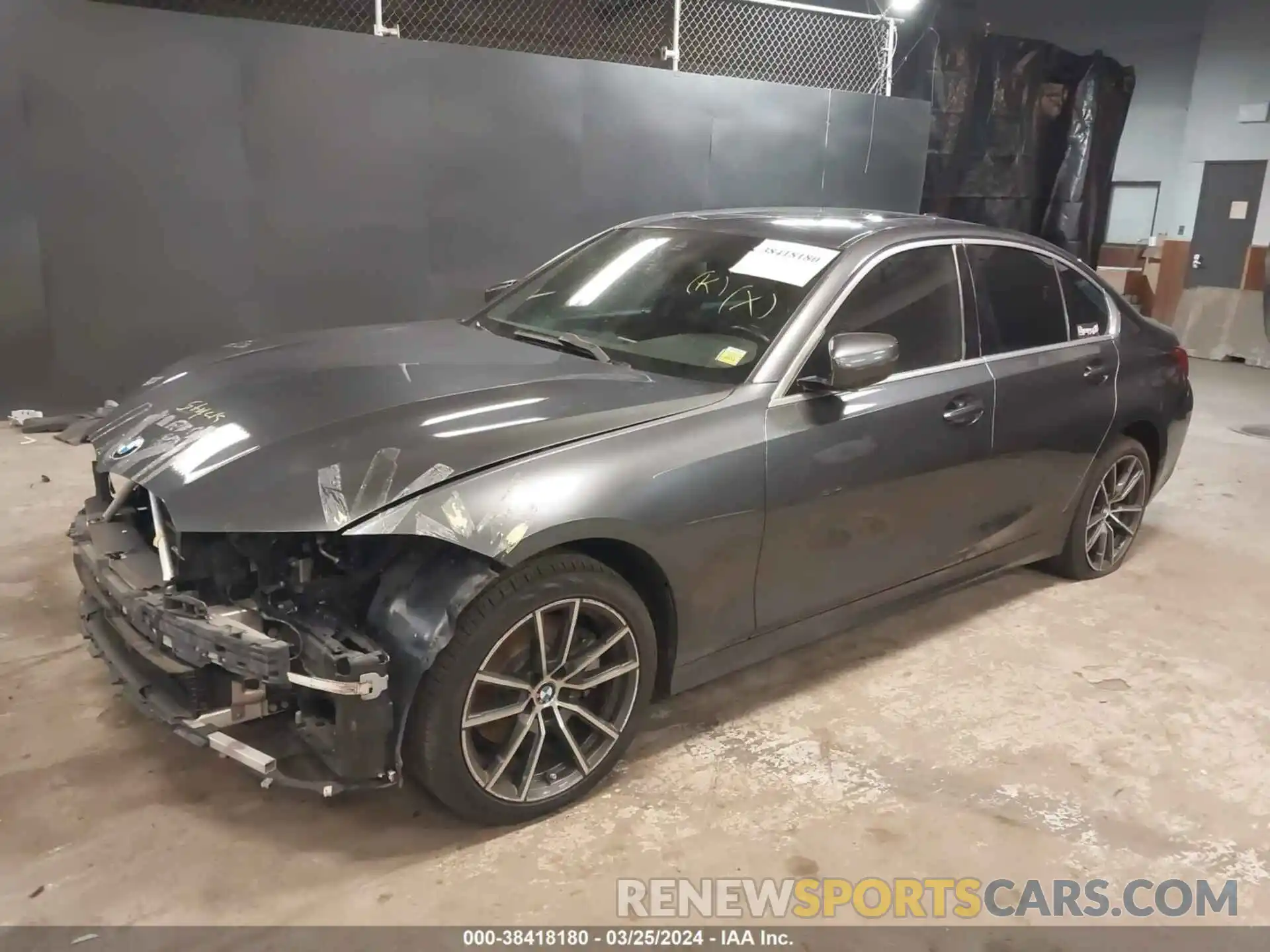 2 Photograph of a damaged car WBA5R7C50KAJ84751 BMW 330I 2019