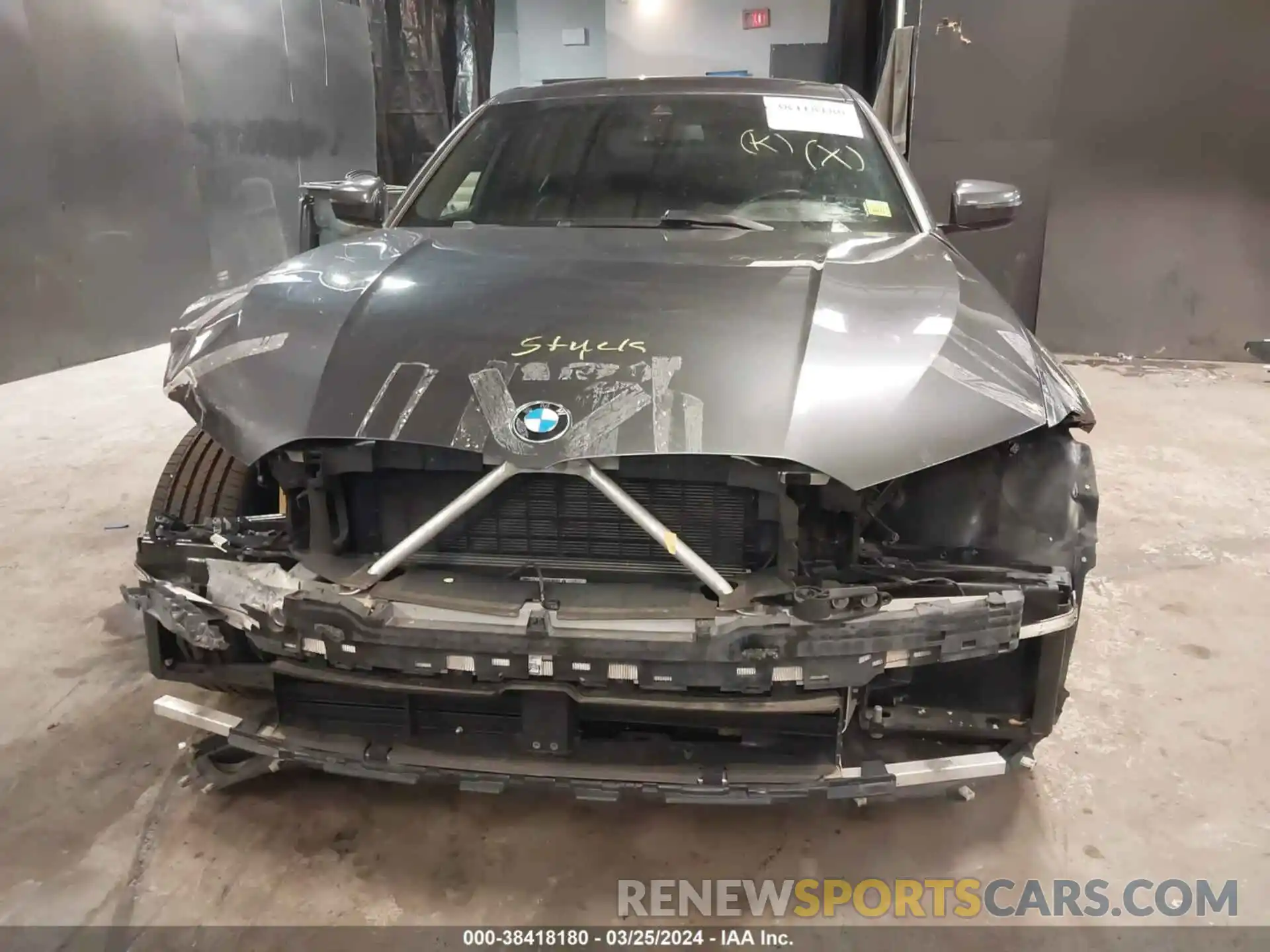 6 Photograph of a damaged car WBA5R7C50KAJ84751 BMW 330I 2019