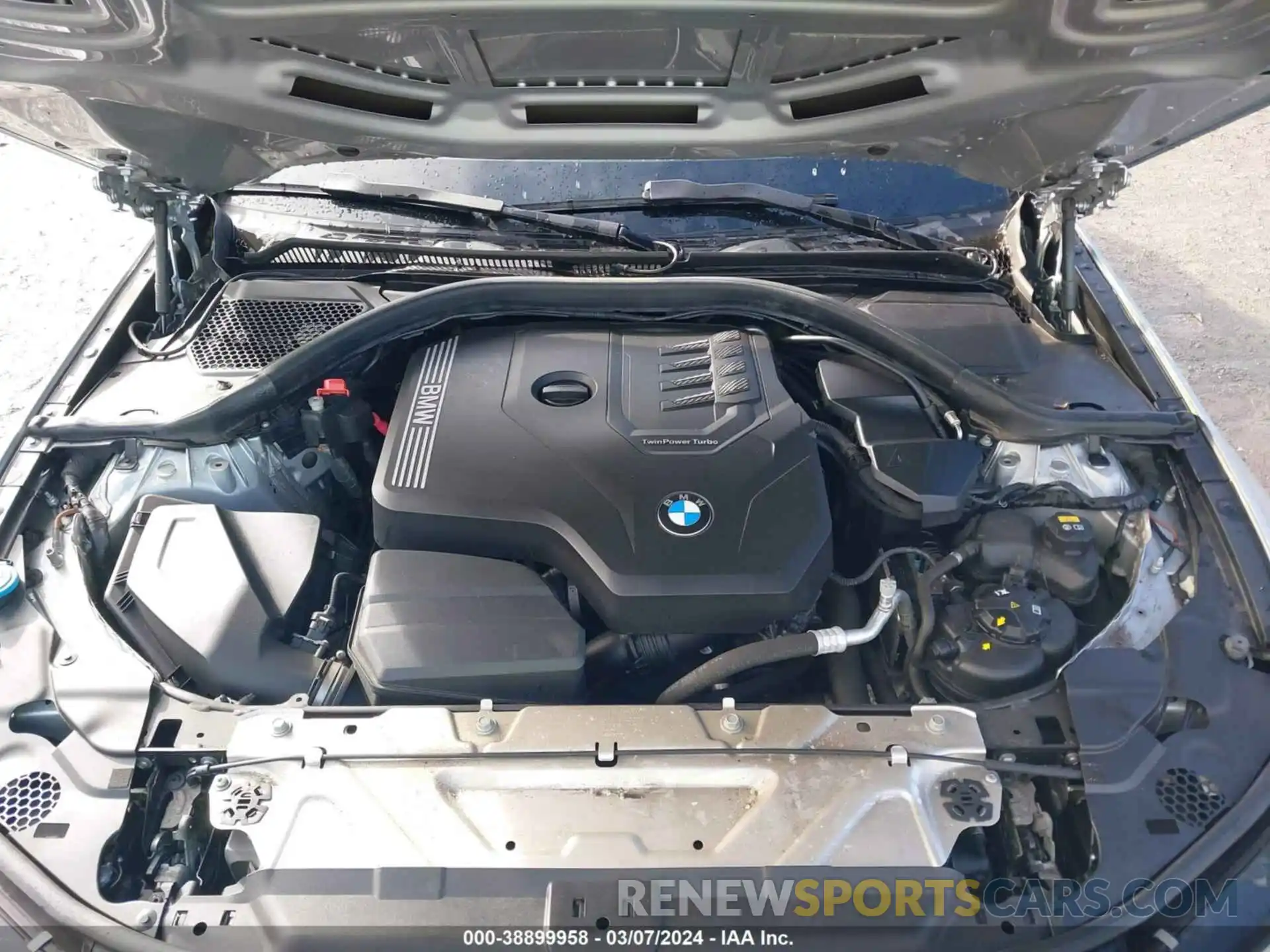 10 Photograph of a damaged car WBA5R7C57KFH11156 BMW 330I 2019