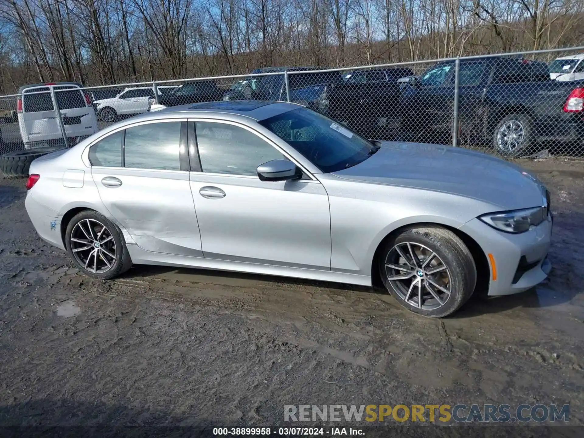 13 Photograph of a damaged car WBA5R7C57KFH11156 BMW 330I 2019