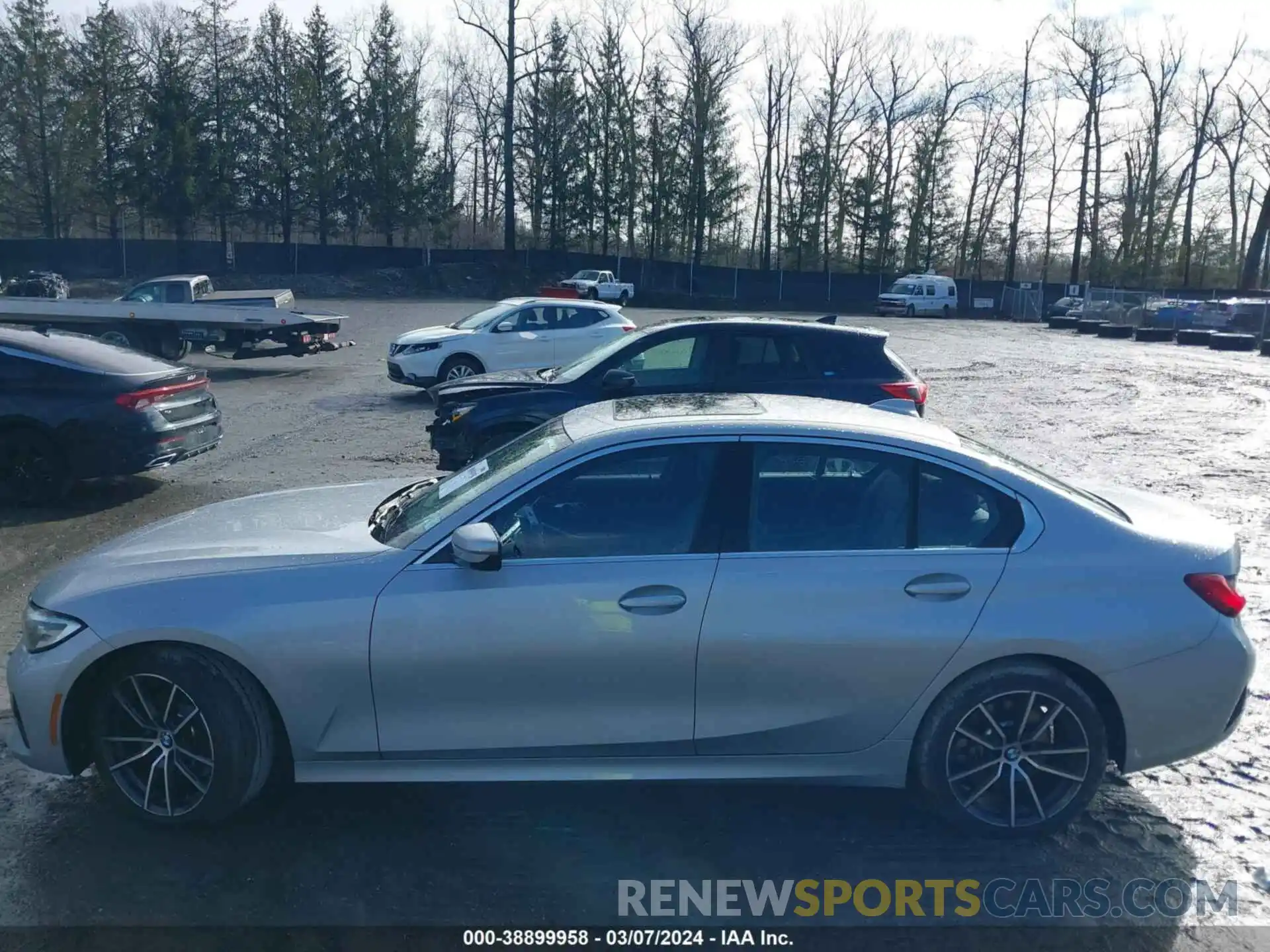 14 Photograph of a damaged car WBA5R7C57KFH11156 BMW 330I 2019