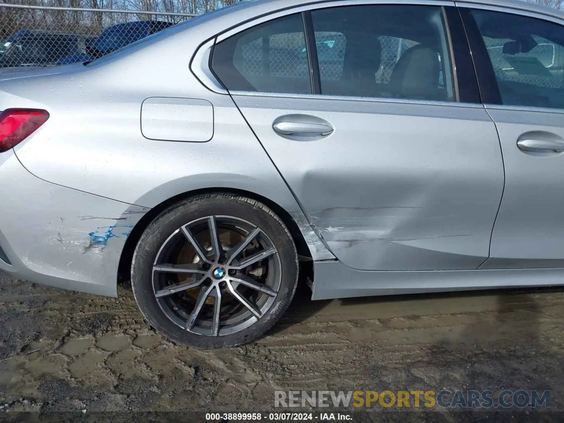6 Photograph of a damaged car WBA5R7C57KFH11156 BMW 330I 2019