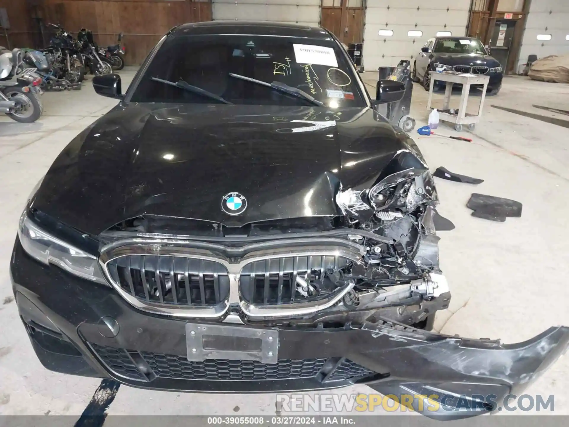 12 Photograph of a damaged car WBA5R7C5XKAJ87463 BMW 330I 2019