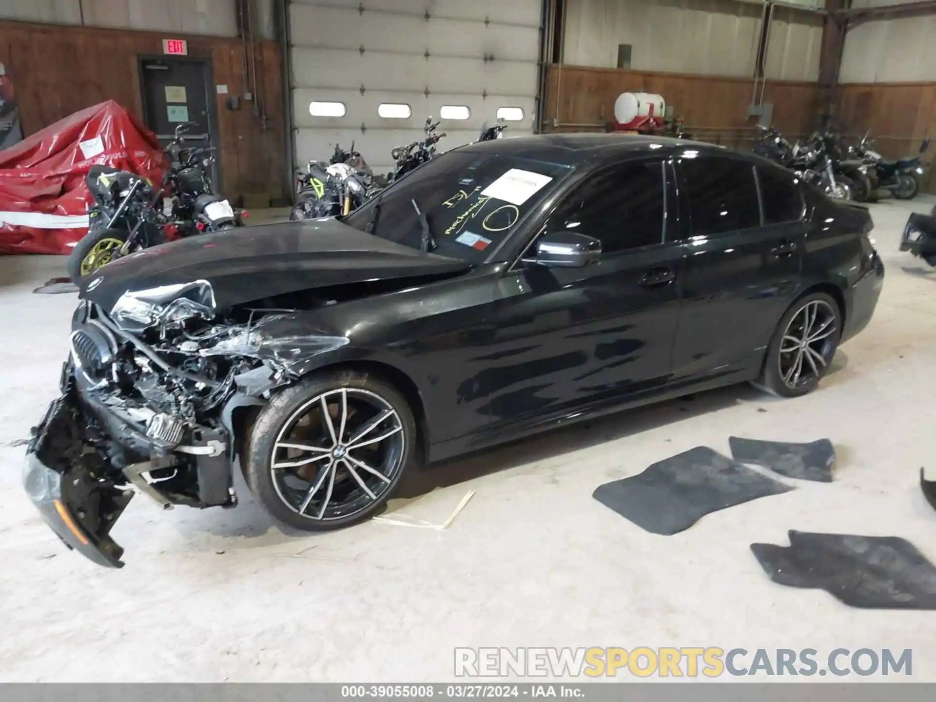 2 Photograph of a damaged car WBA5R7C5XKAJ87463 BMW 330I 2019