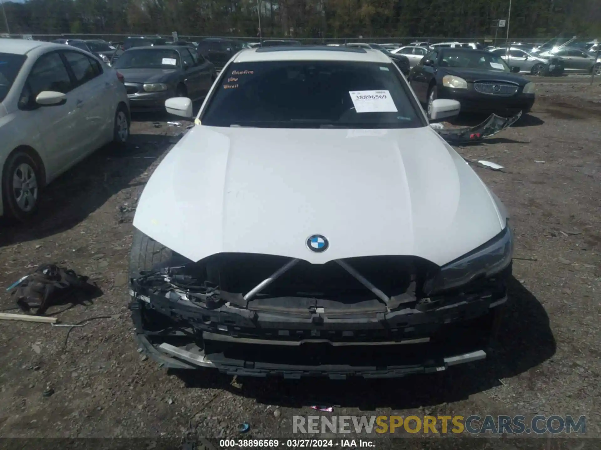 12 Photograph of a damaged car 3MW5R1J00L8B07721 BMW 330I 2020
