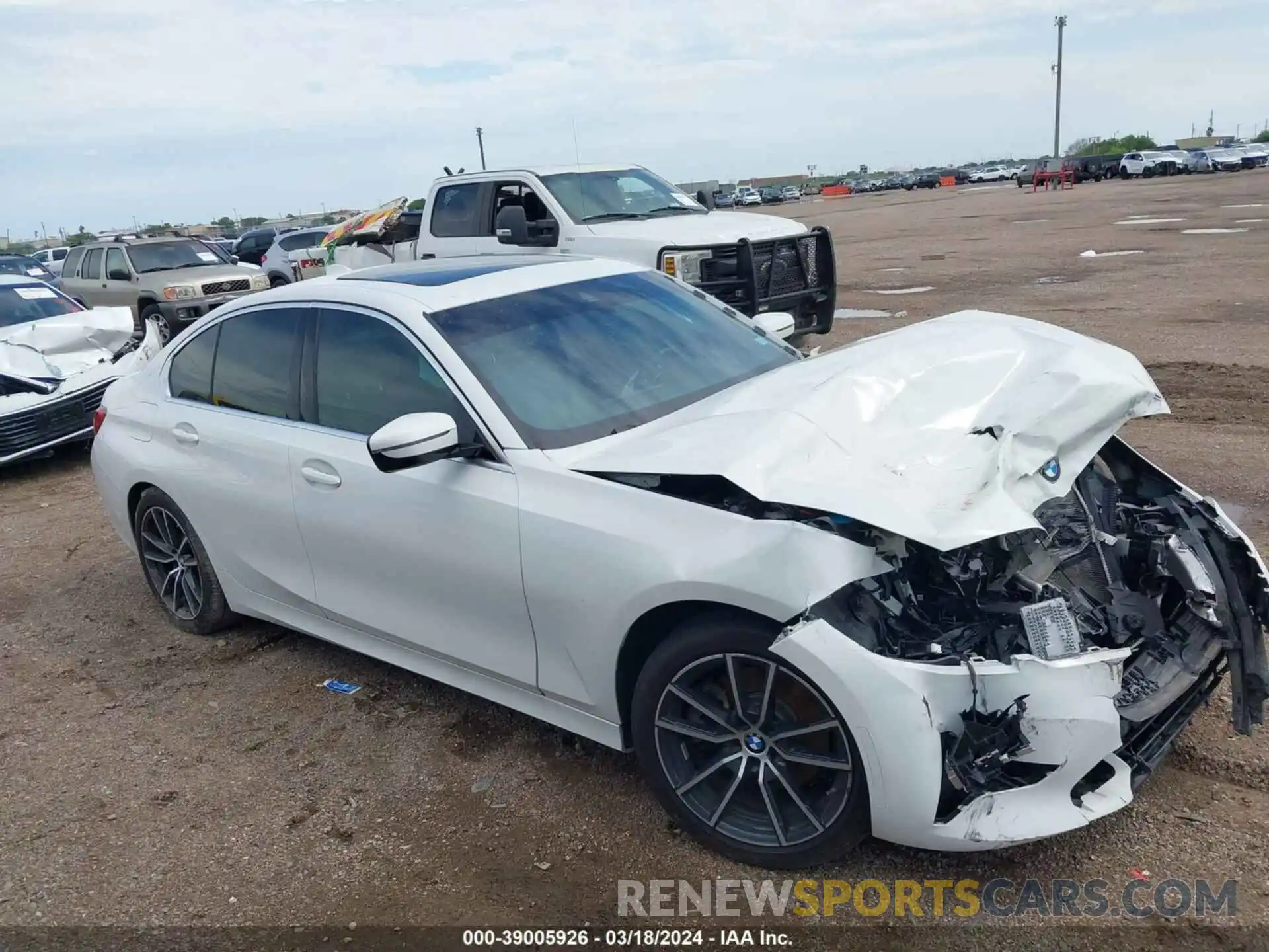 13 Photograph of a damaged car 3MW5R1J02L8B21376 BMW 330I 2020