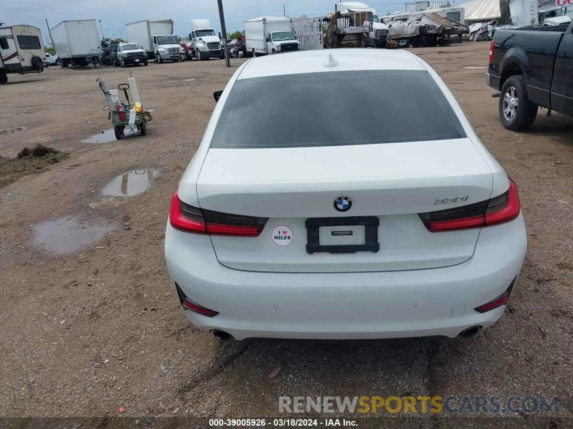 16 Photograph of a damaged car 3MW5R1J02L8B21376 BMW 330I 2020