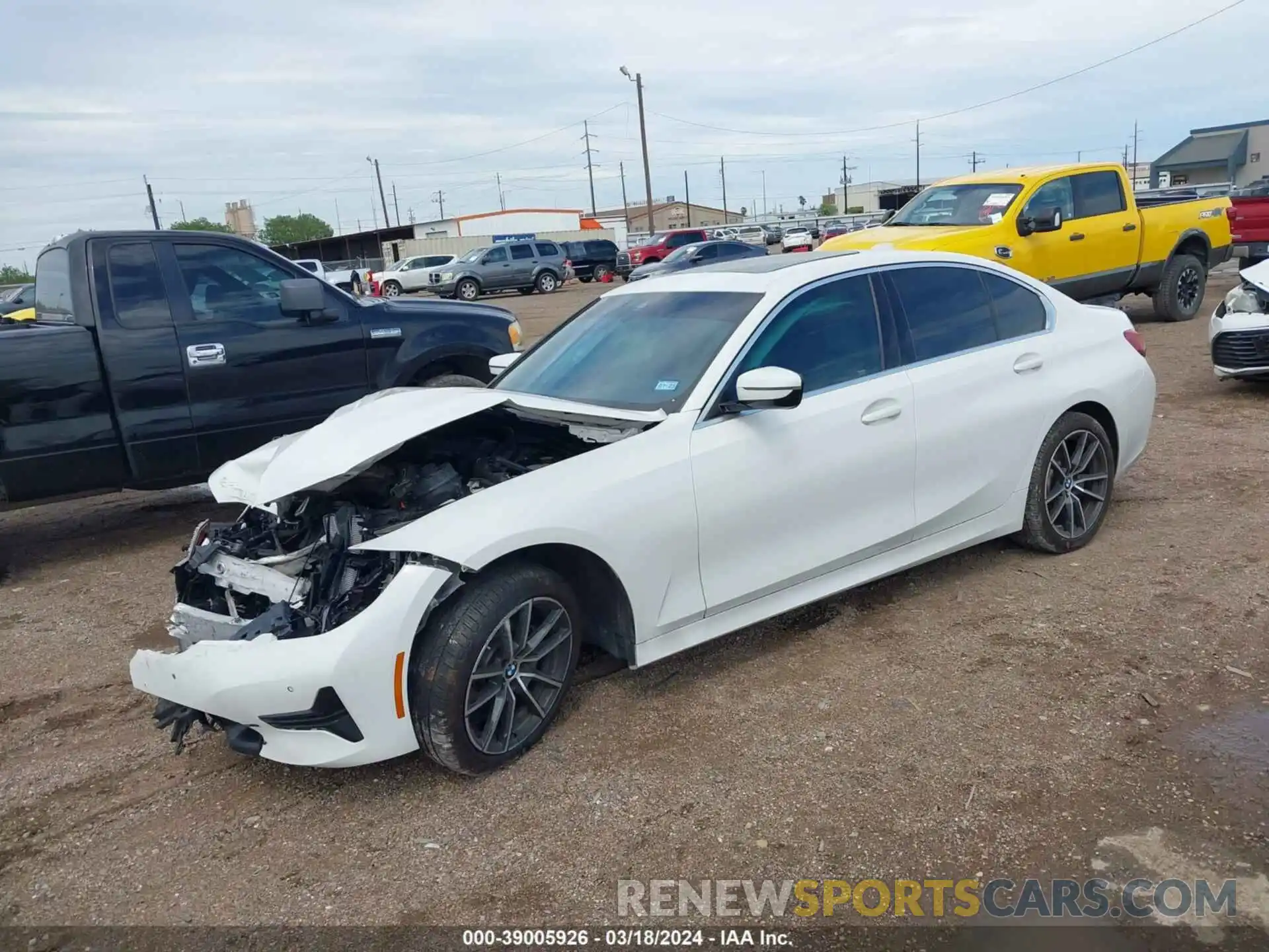 2 Photograph of a damaged car 3MW5R1J02L8B21376 BMW 330I 2020