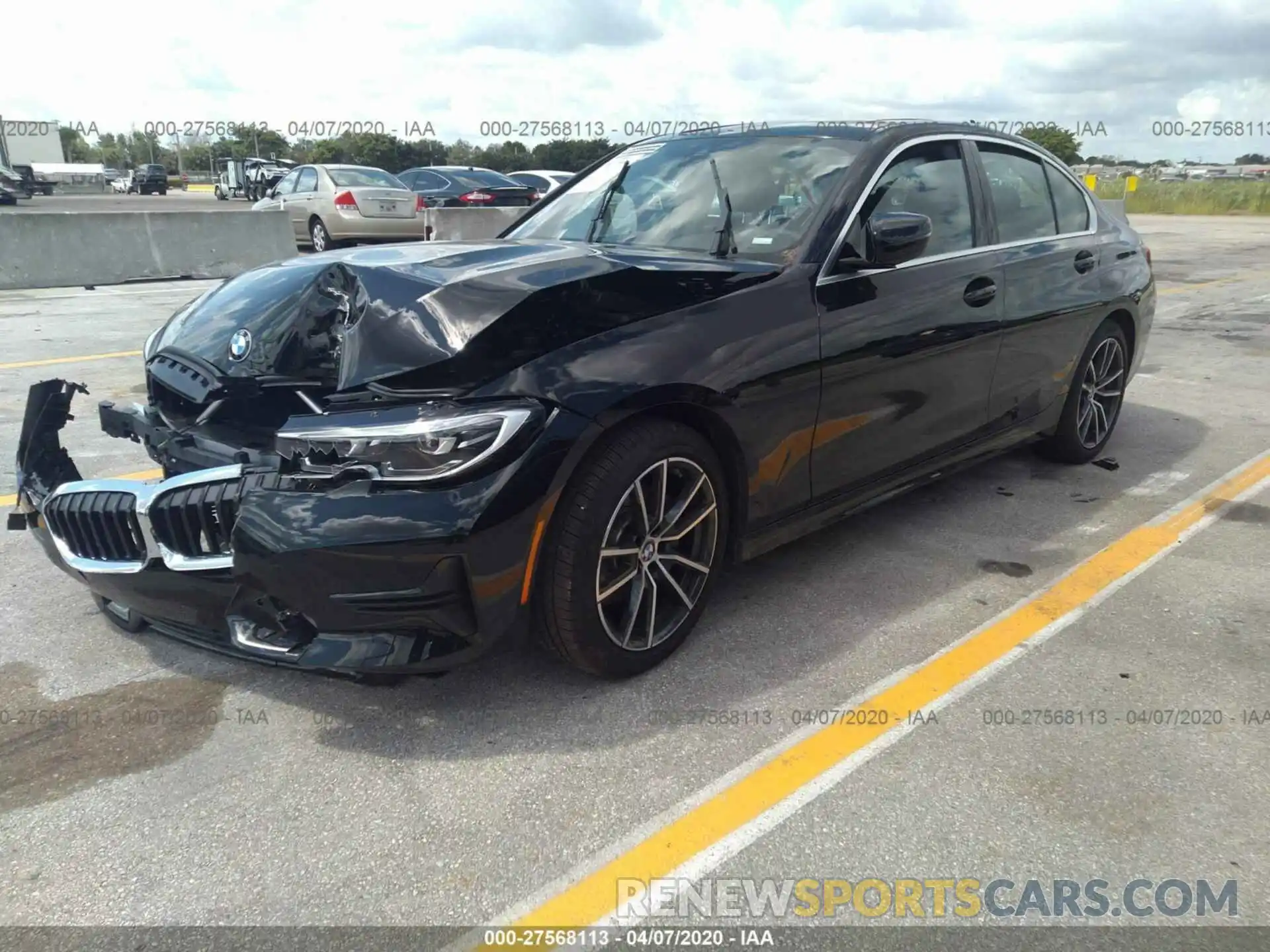 2 Photograph of a damaged car 3MW5R1J03L8B24786 BMW 330I 2020