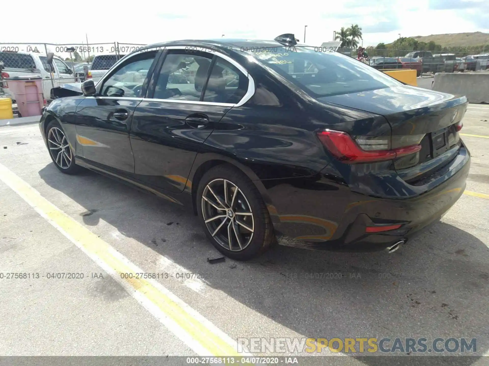 3 Photograph of a damaged car 3MW5R1J03L8B24786 BMW 330I 2020