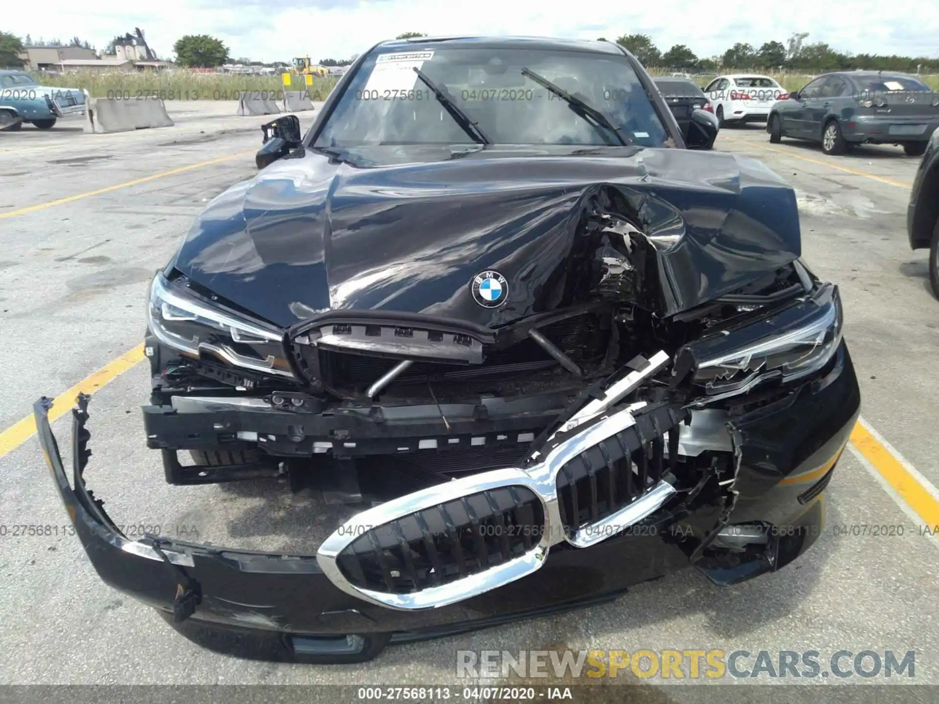 6 Photograph of a damaged car 3MW5R1J03L8B24786 BMW 330I 2020