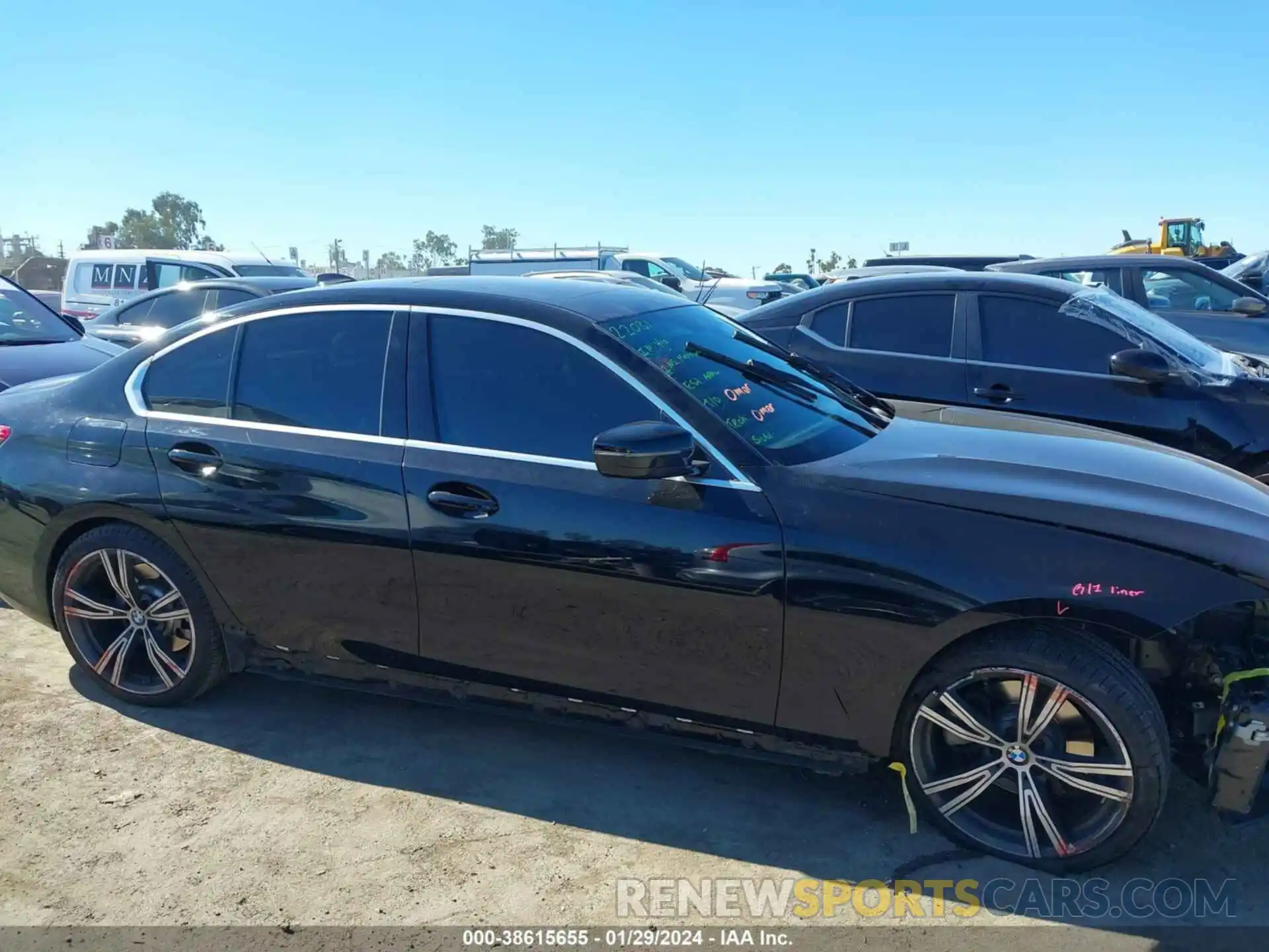 14 Photograph of a damaged car 3MW5R1J03L8B25520 BMW 330I 2020