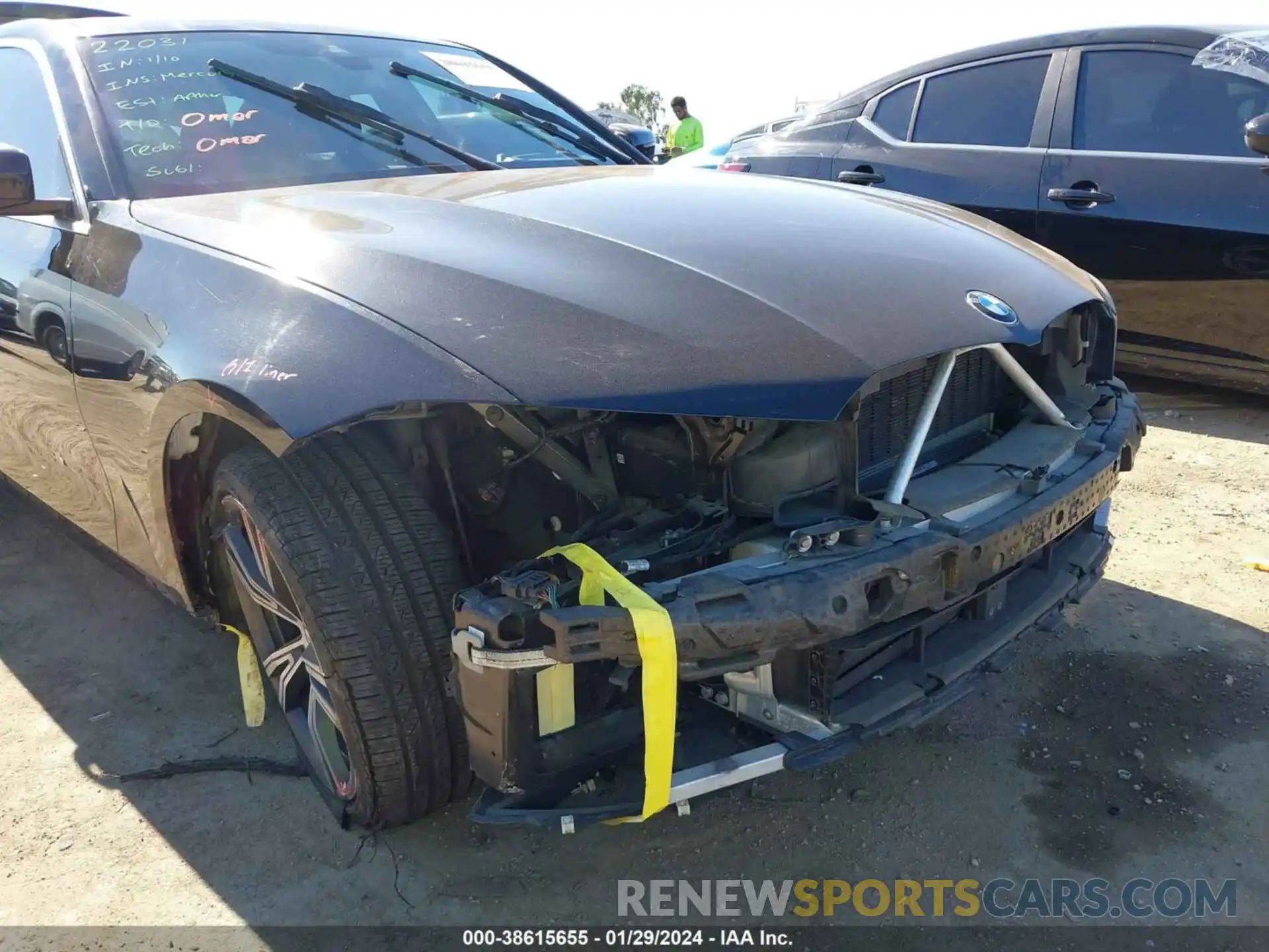 6 Photograph of a damaged car 3MW5R1J03L8B25520 BMW 330I 2020