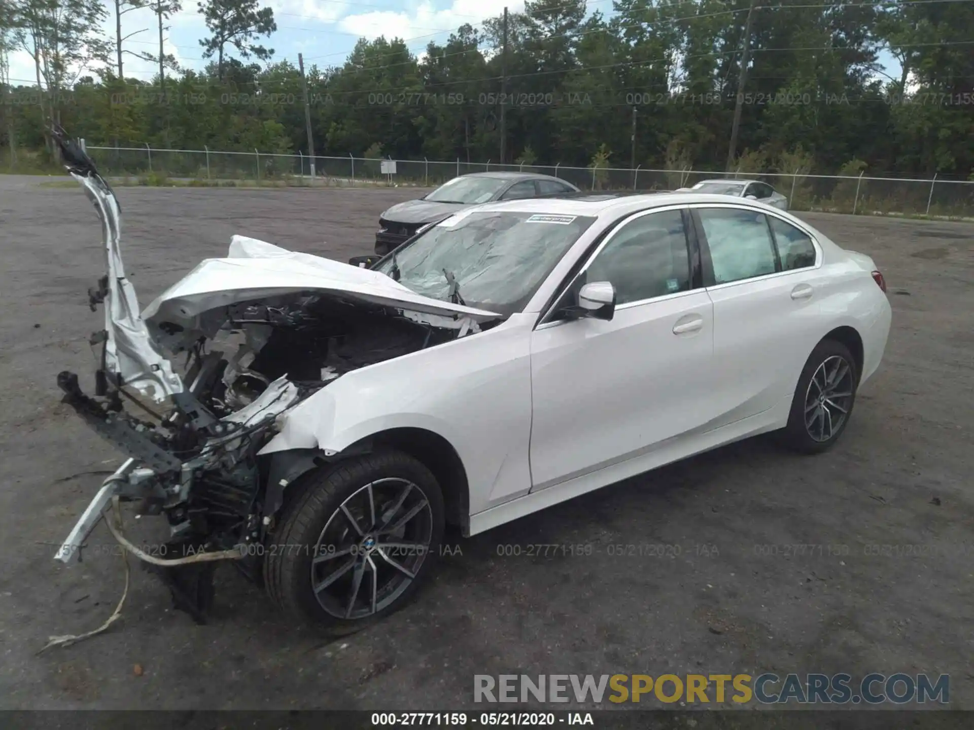 2 Photograph of a damaged car 3MW5R1J04L8B12033 BMW 330I 2020