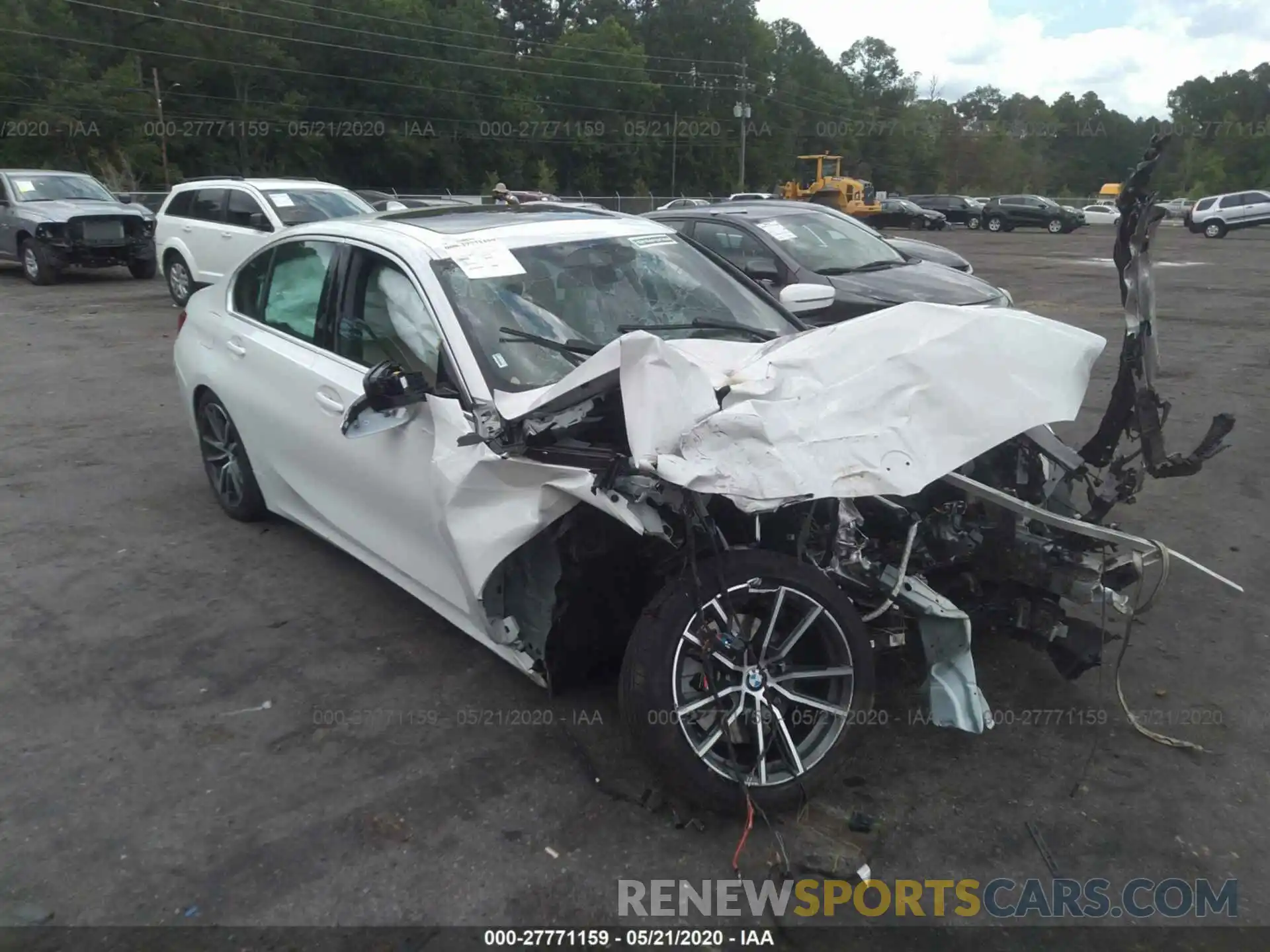 6 Photograph of a damaged car 3MW5R1J04L8B12033 BMW 330I 2020