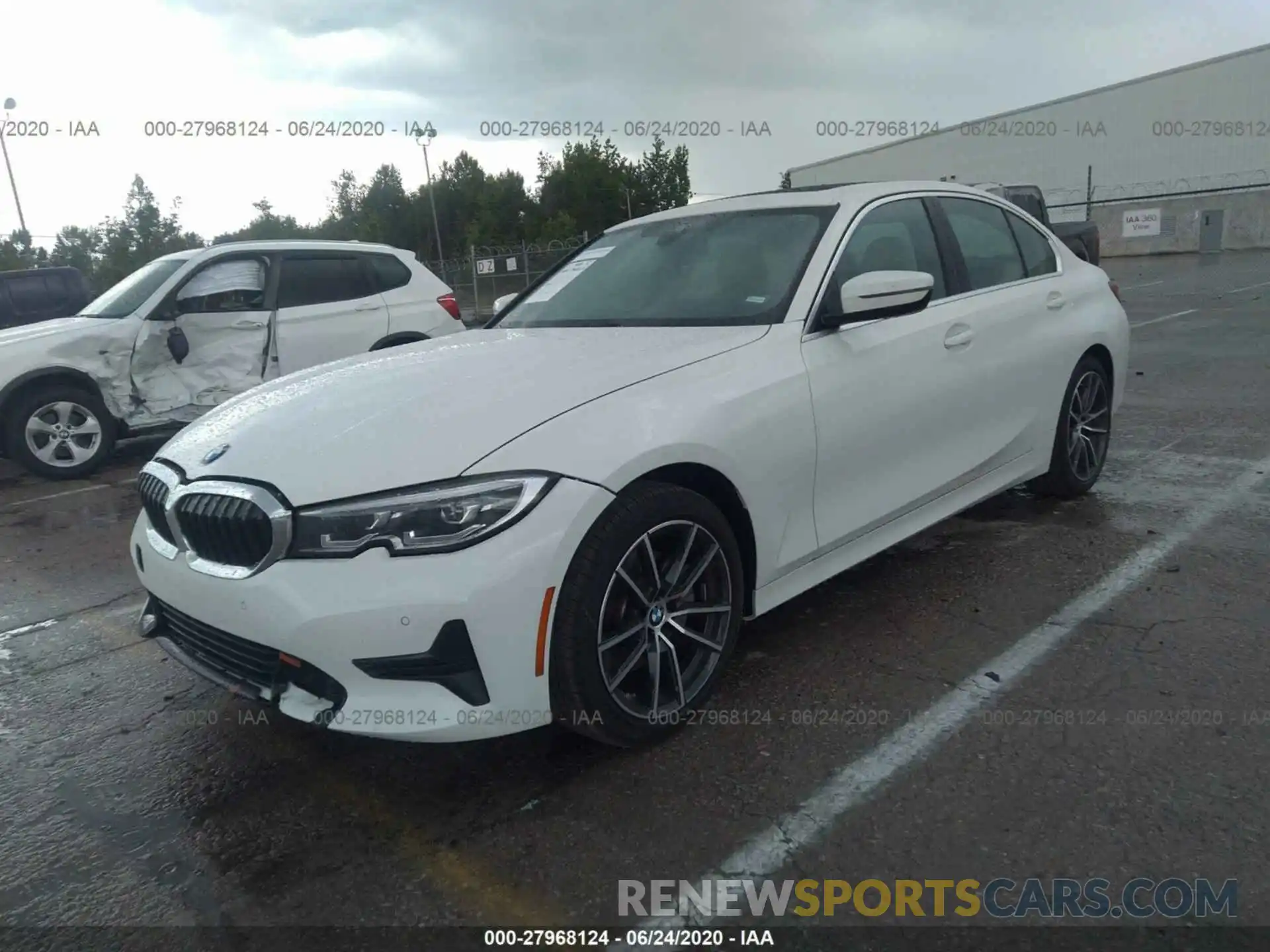 2 Photograph of a damaged car 3MW5R1J04L8B21296 BMW 330I 2020