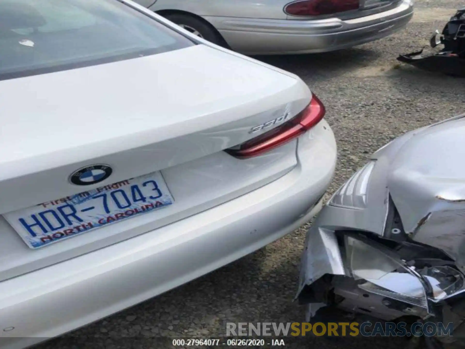6 Photograph of a damaged car 3MW5R1J05L8B07648 BMW 330I 2020