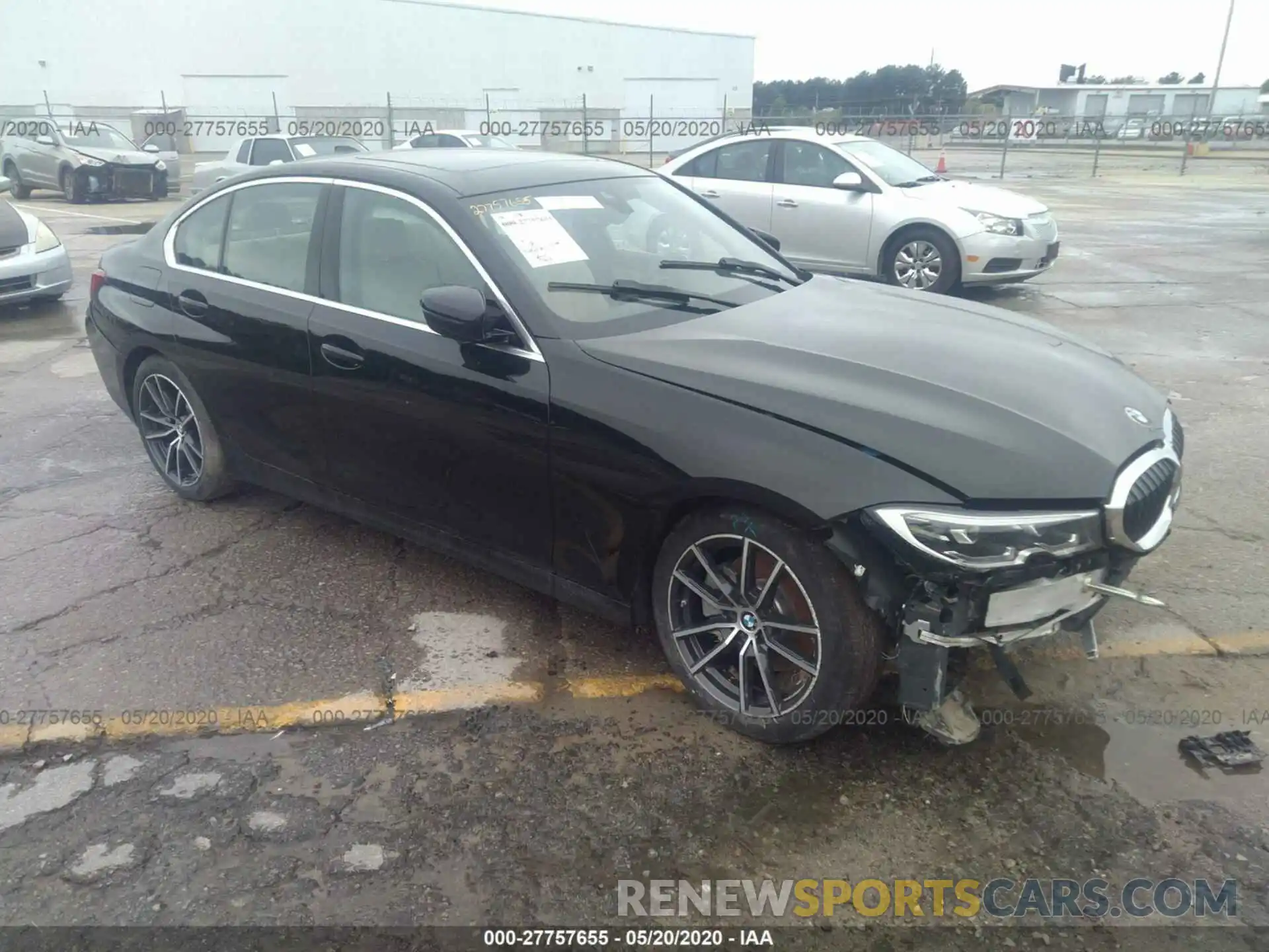 1 Photograph of a damaged car 3MW5R1J05L8B11618 BMW 330I 2020