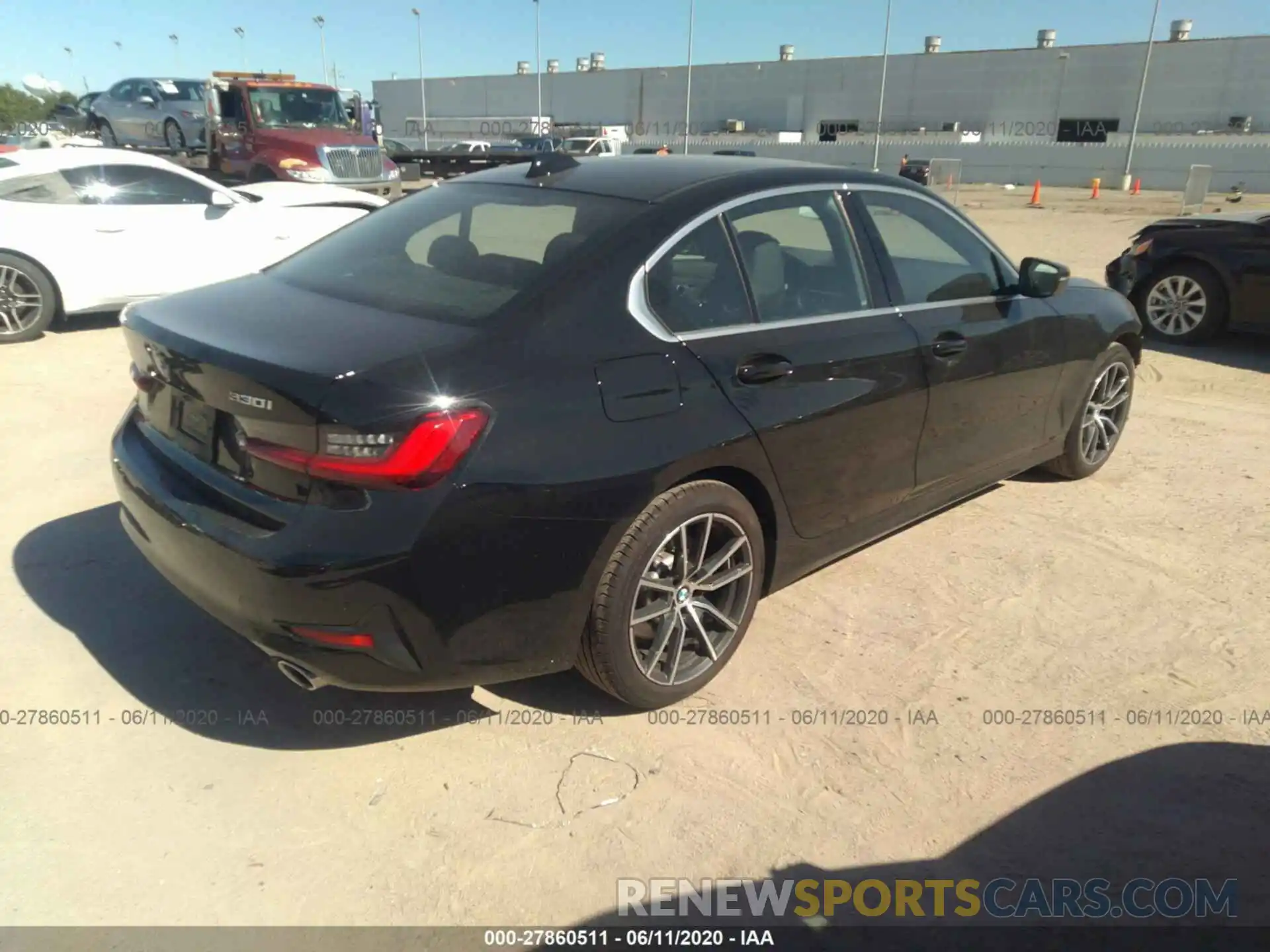 4 Photograph of a damaged car 3MW5R1J05L8B23297 BMW 330I 2020