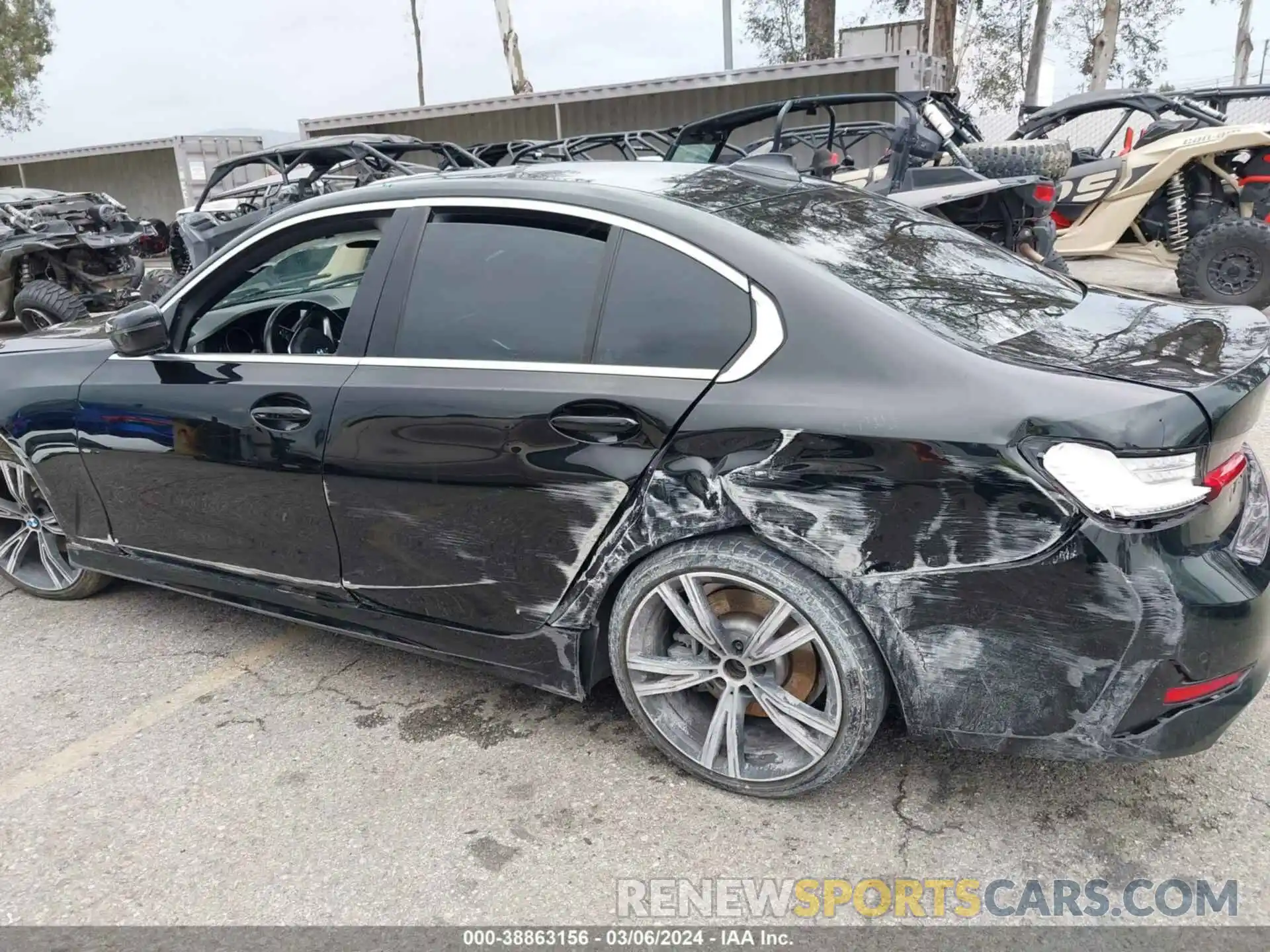 6 Фотография поврежденного автомобиля 3MW5R1J05L8B29200 BMW 330I 2020