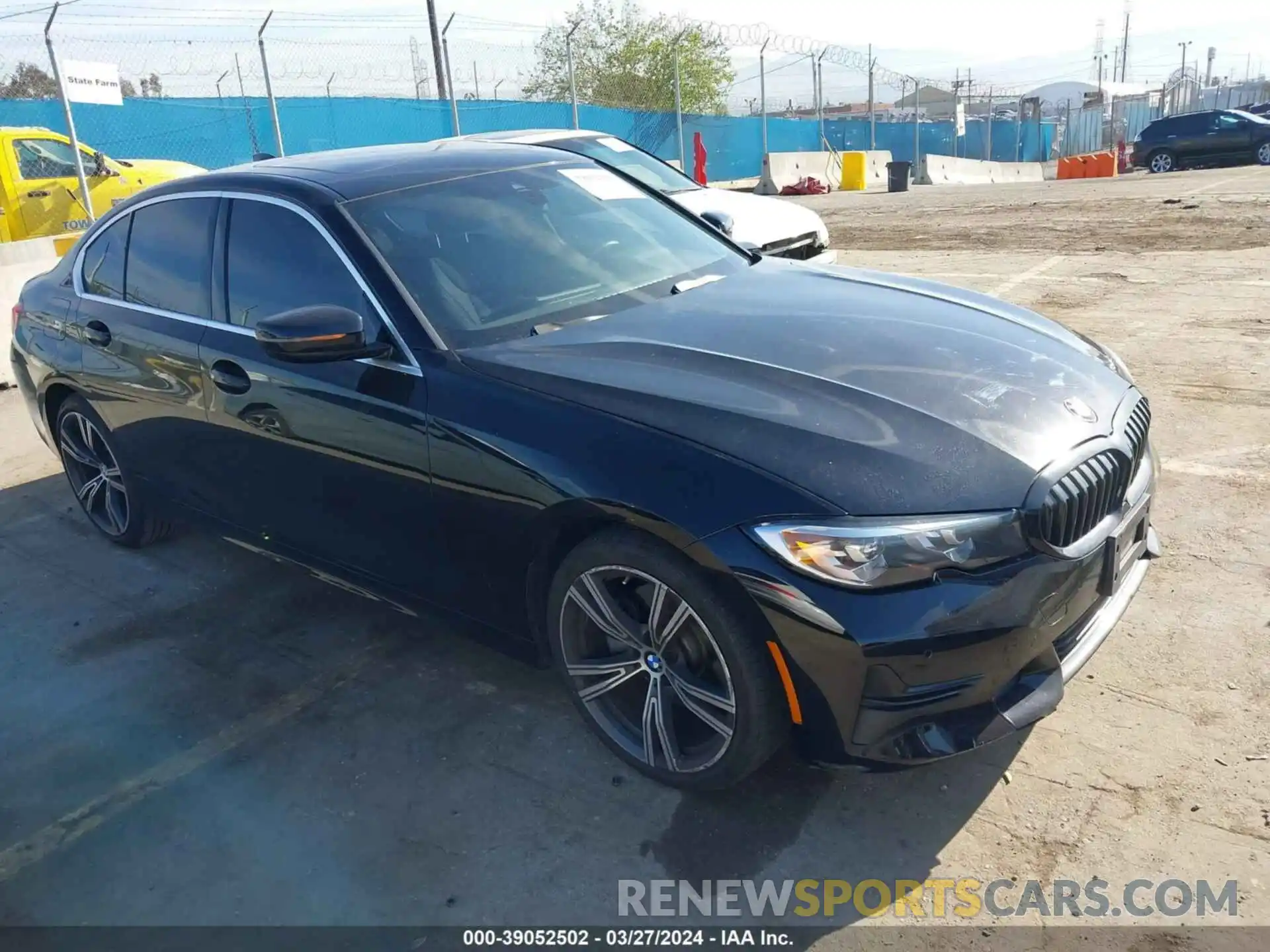 1 Photograph of a damaged car 3MW5R1J06L8B34051 BMW 330I 2020