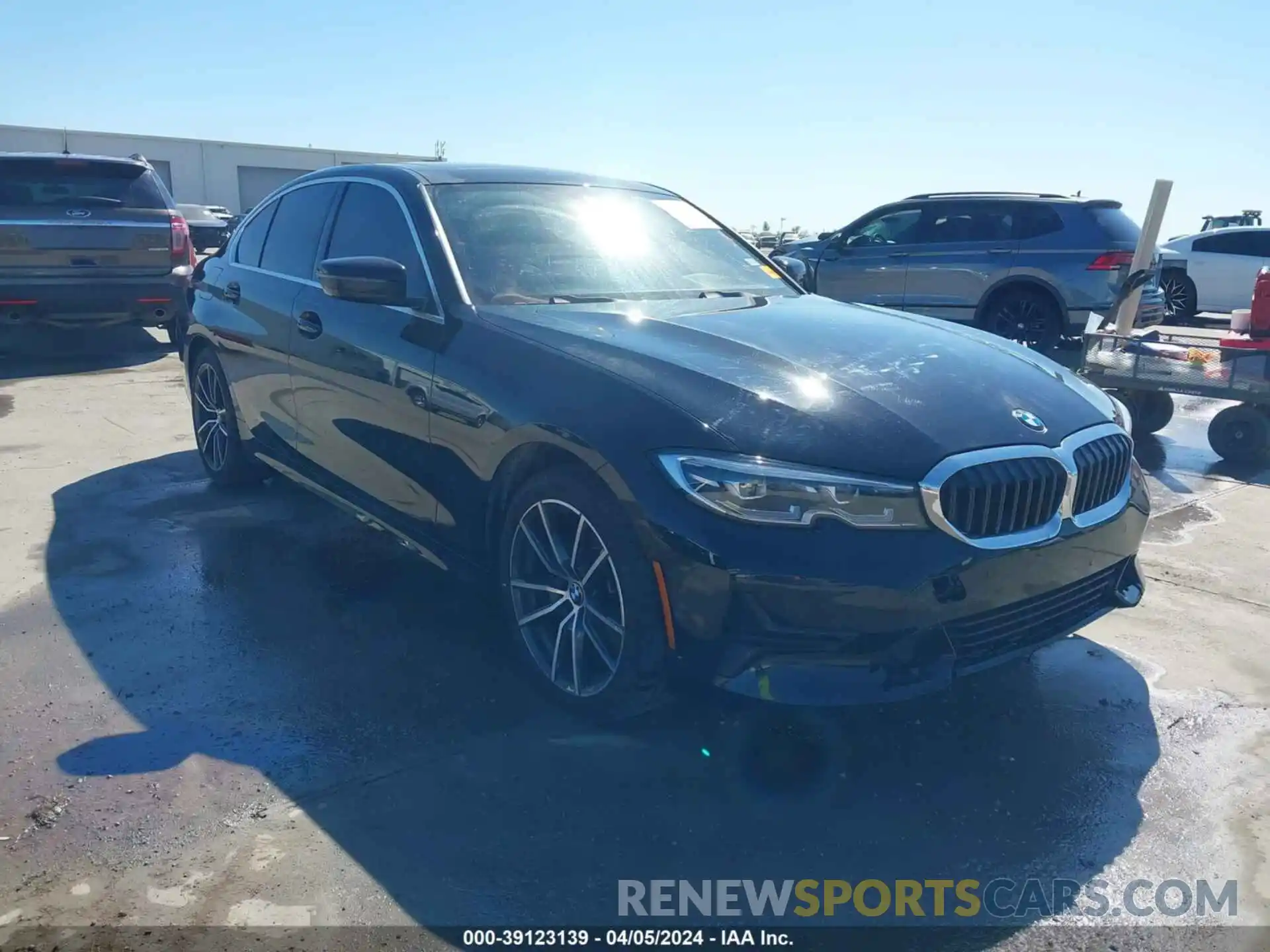 1 Photograph of a damaged car 3MW5R1J07L8B15086 BMW 330I 2020