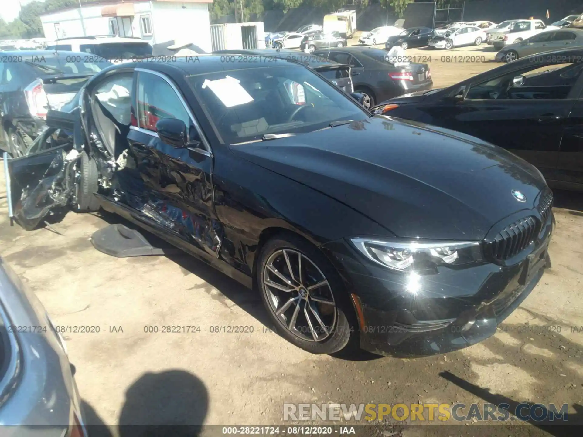 1 Photograph of a damaged car 3MW5R1J07L8B30395 BMW 330I 2020