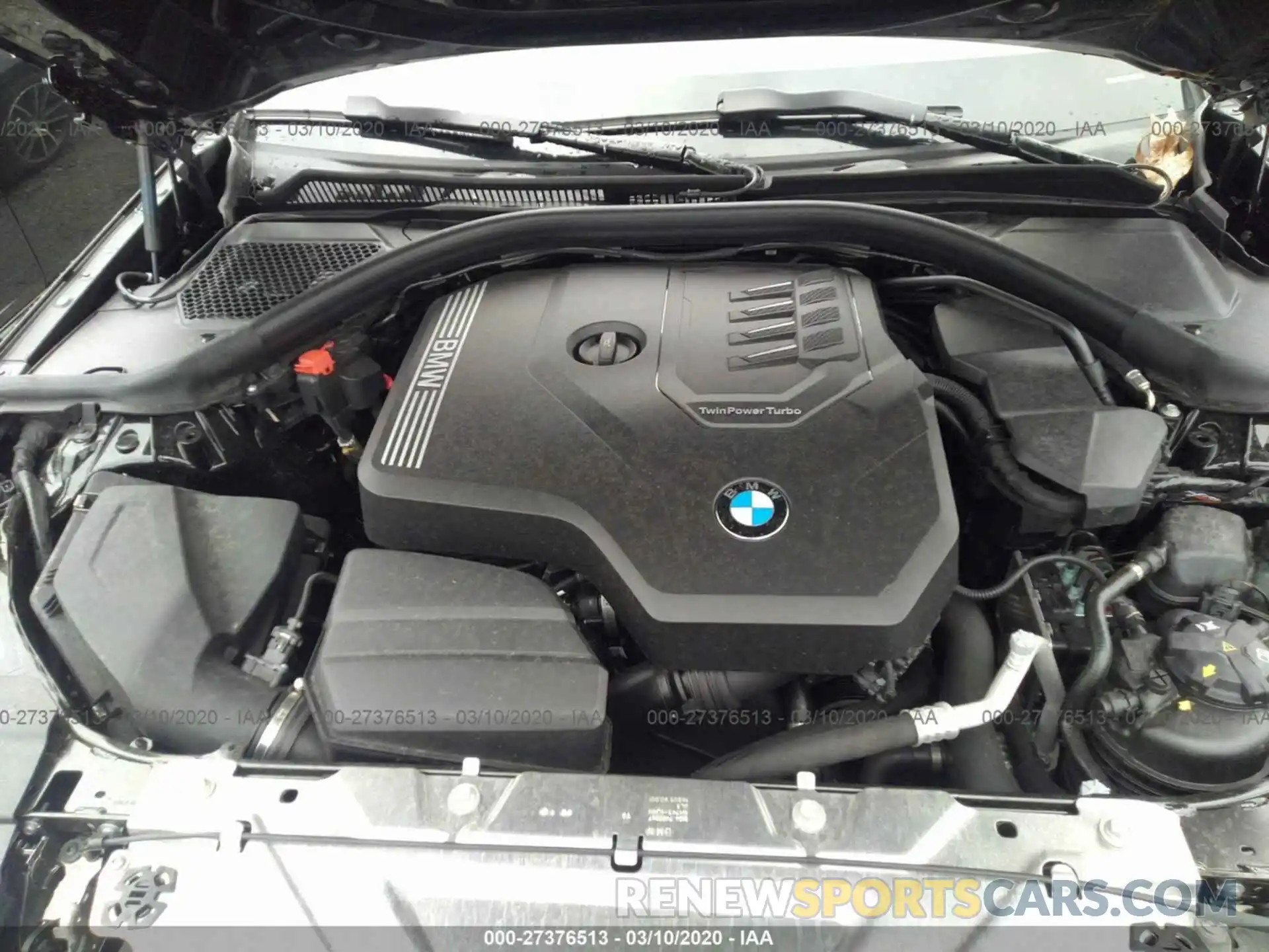 10 Фотография поврежденного автомобиля 3MW5R1J09L8B03750 BMW 330I 2020