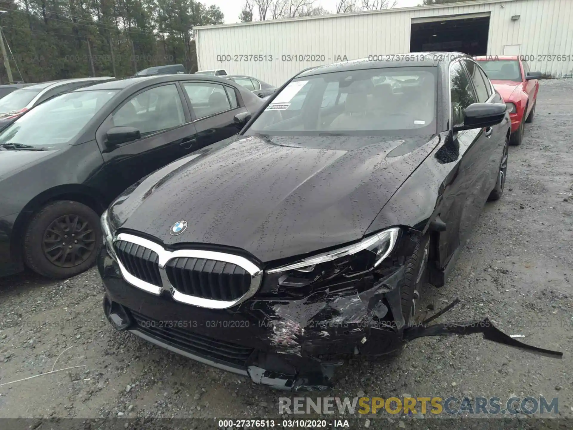 2 Photograph of a damaged car 3MW5R1J09L8B03750 BMW 330I 2020