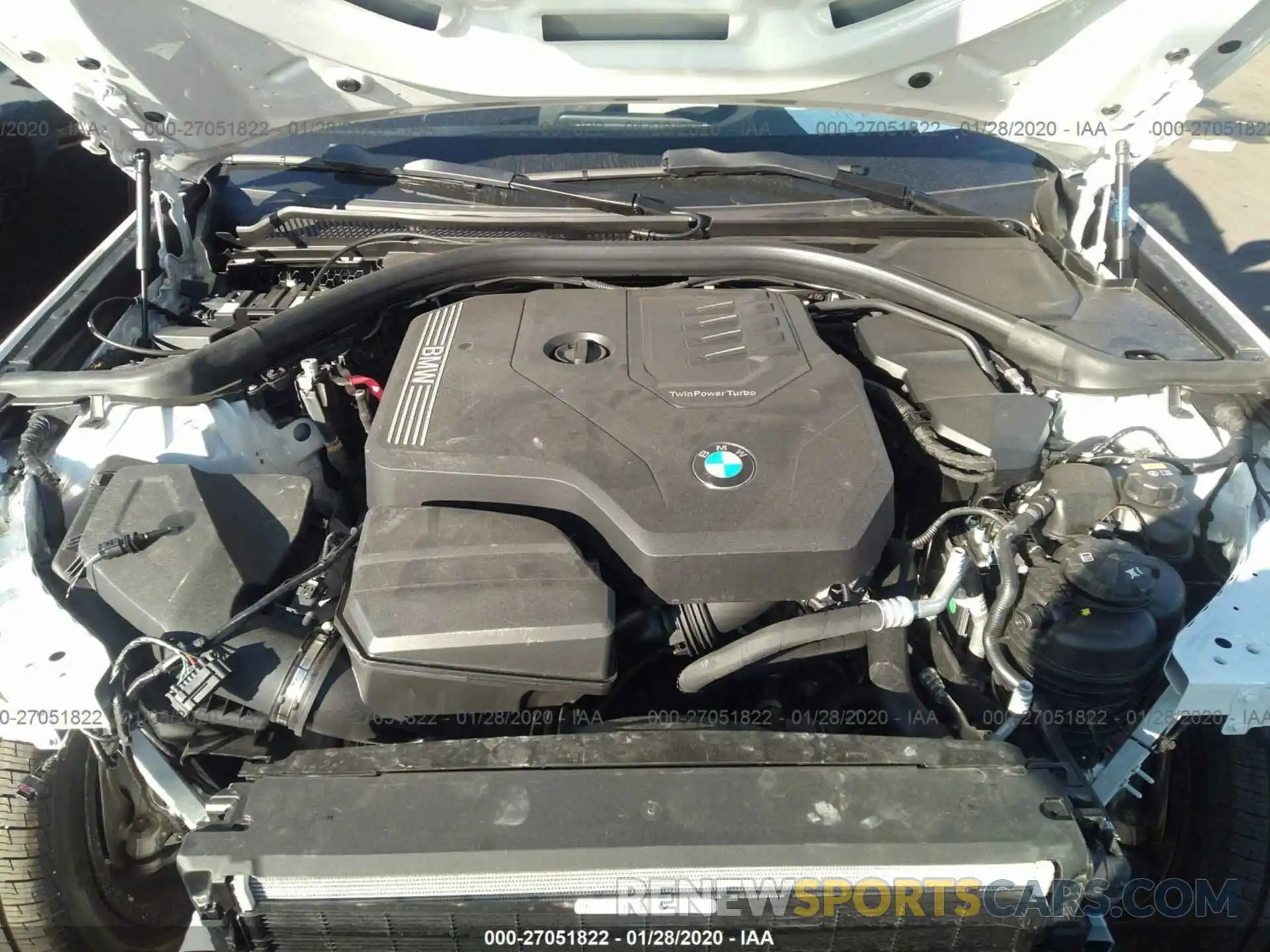 10 Фотография поврежденного автомобиля 3MW5R1J09L8B09824 BMW 330I 2020