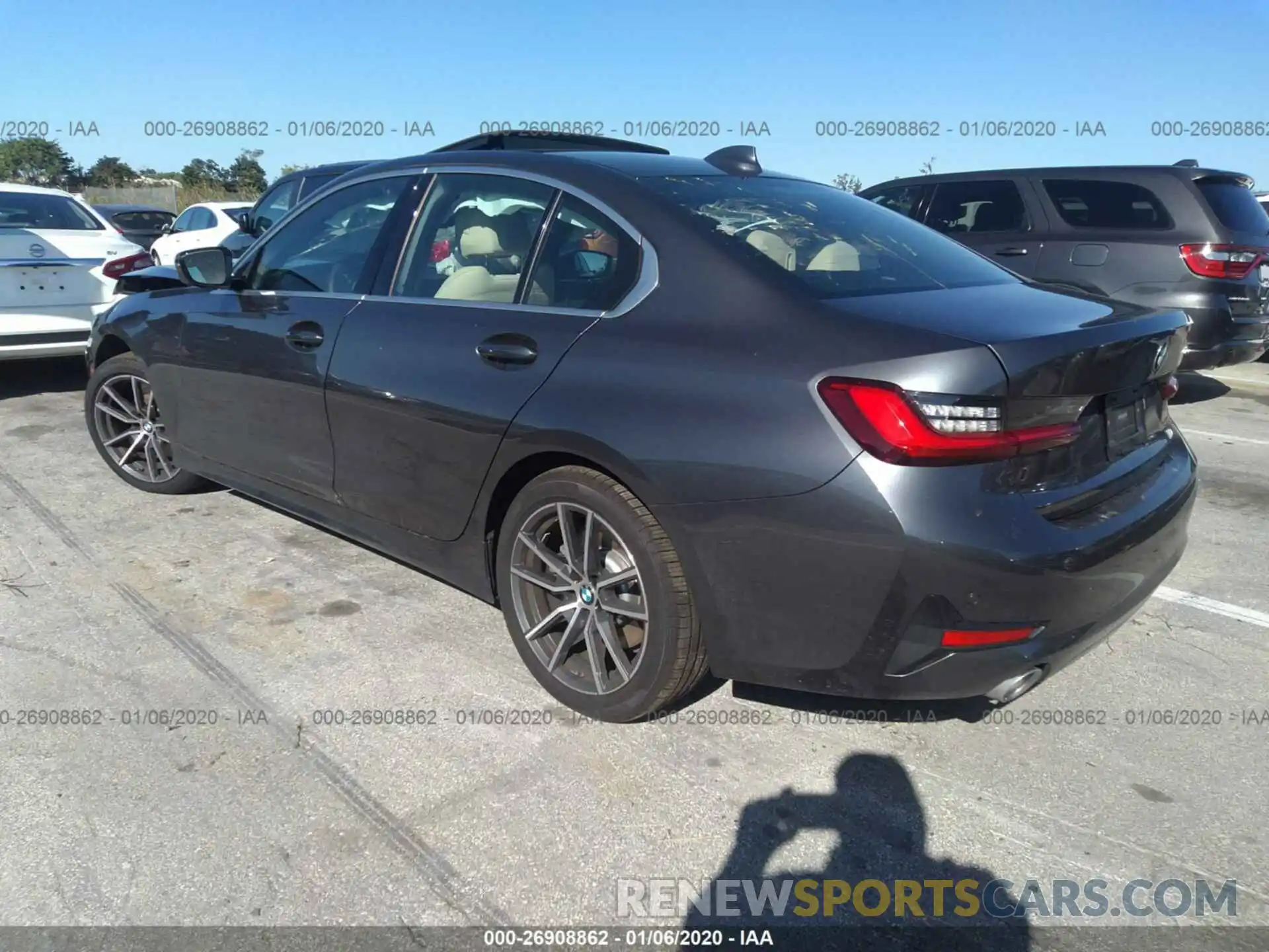 3 Photograph of a damaged car 3MW5R1J0XL8B07337 BMW 330I 2020