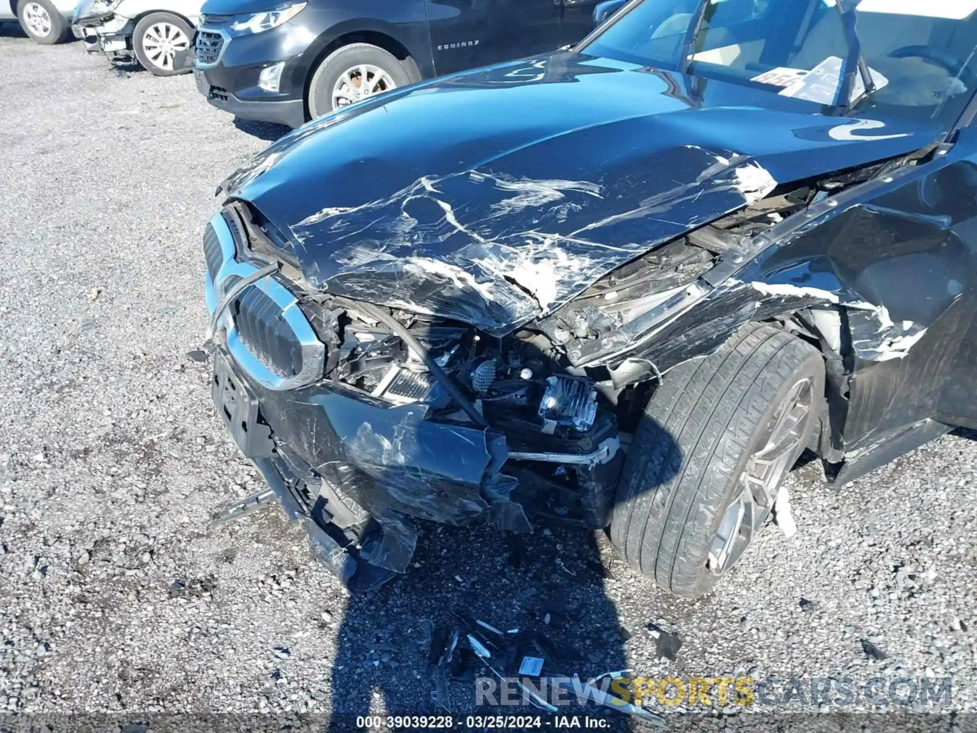 6 Photograph of a damaged car 3MW5R1J0XL8B07418 BMW 330I 2020