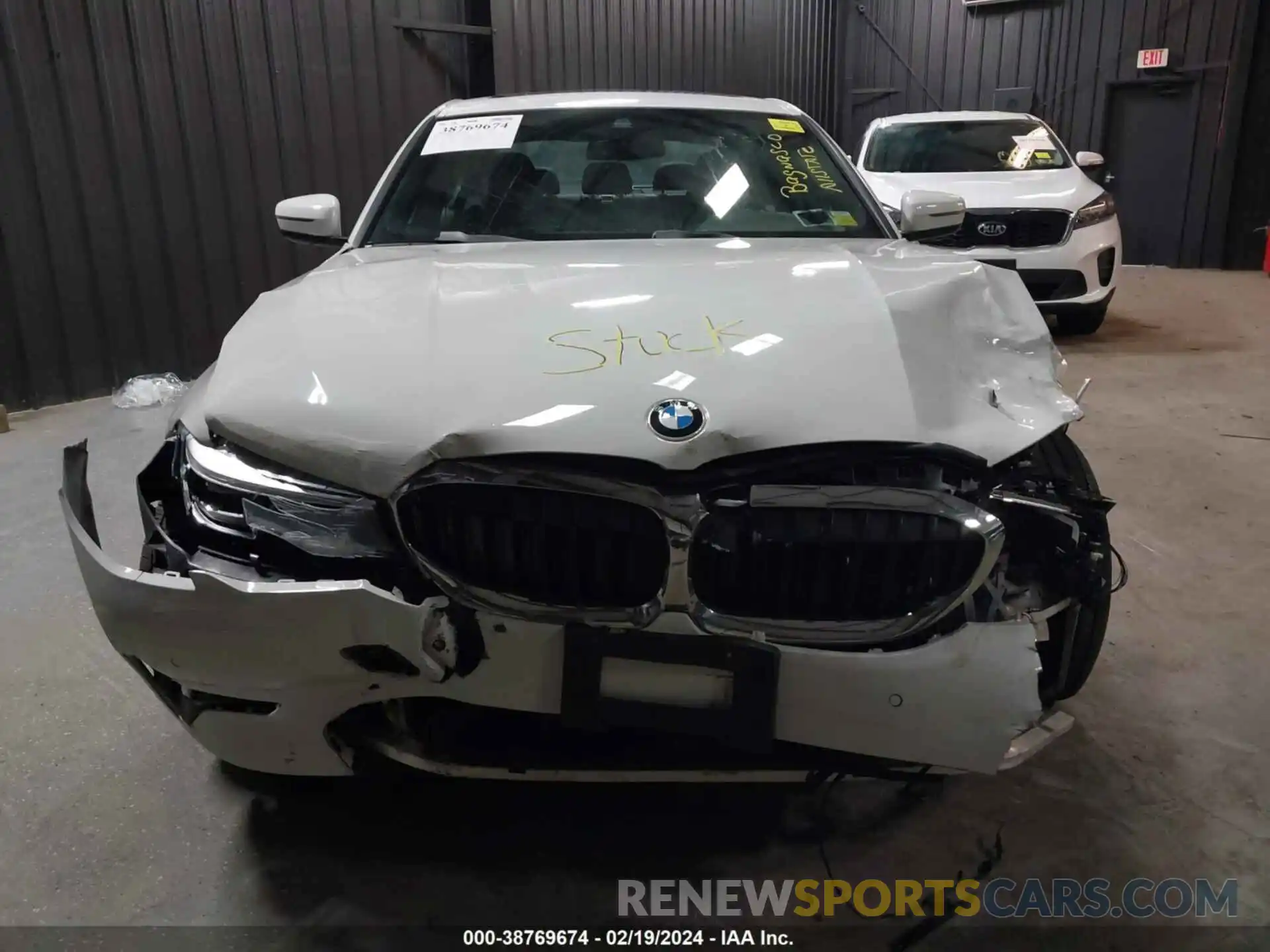 12 Photograph of a damaged car 3MW5R7J03L8B44703 BMW 330I 2020