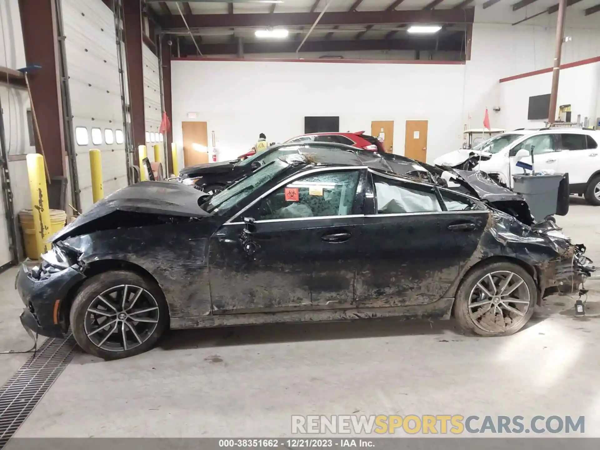 13 Photograph of a damaged car 3MW5R7J07L8B44395 BMW 330I 2020