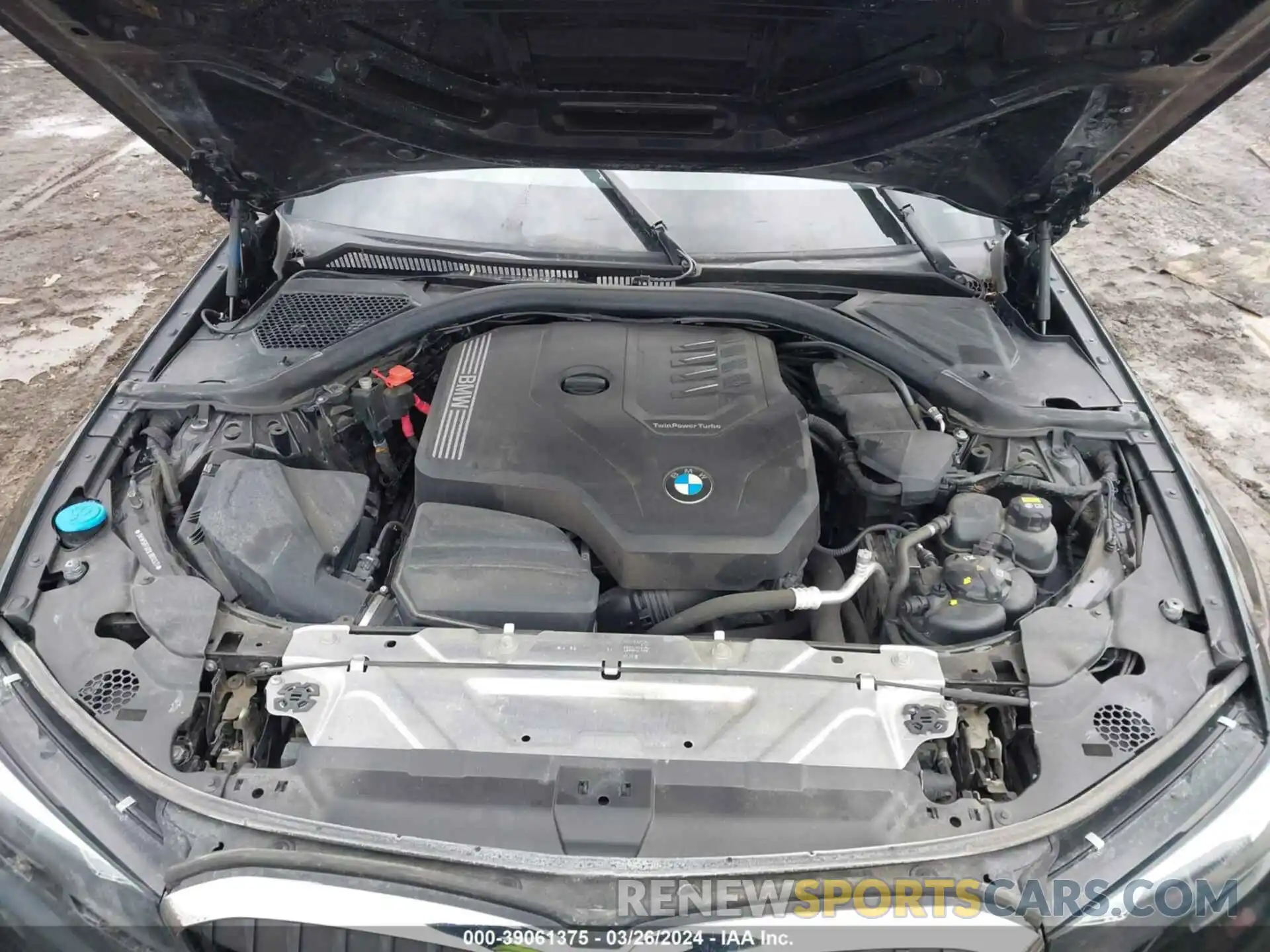 10 Фотография поврежденного автомобиля 3MW5R7J09L8B14511 BMW 330I 2020