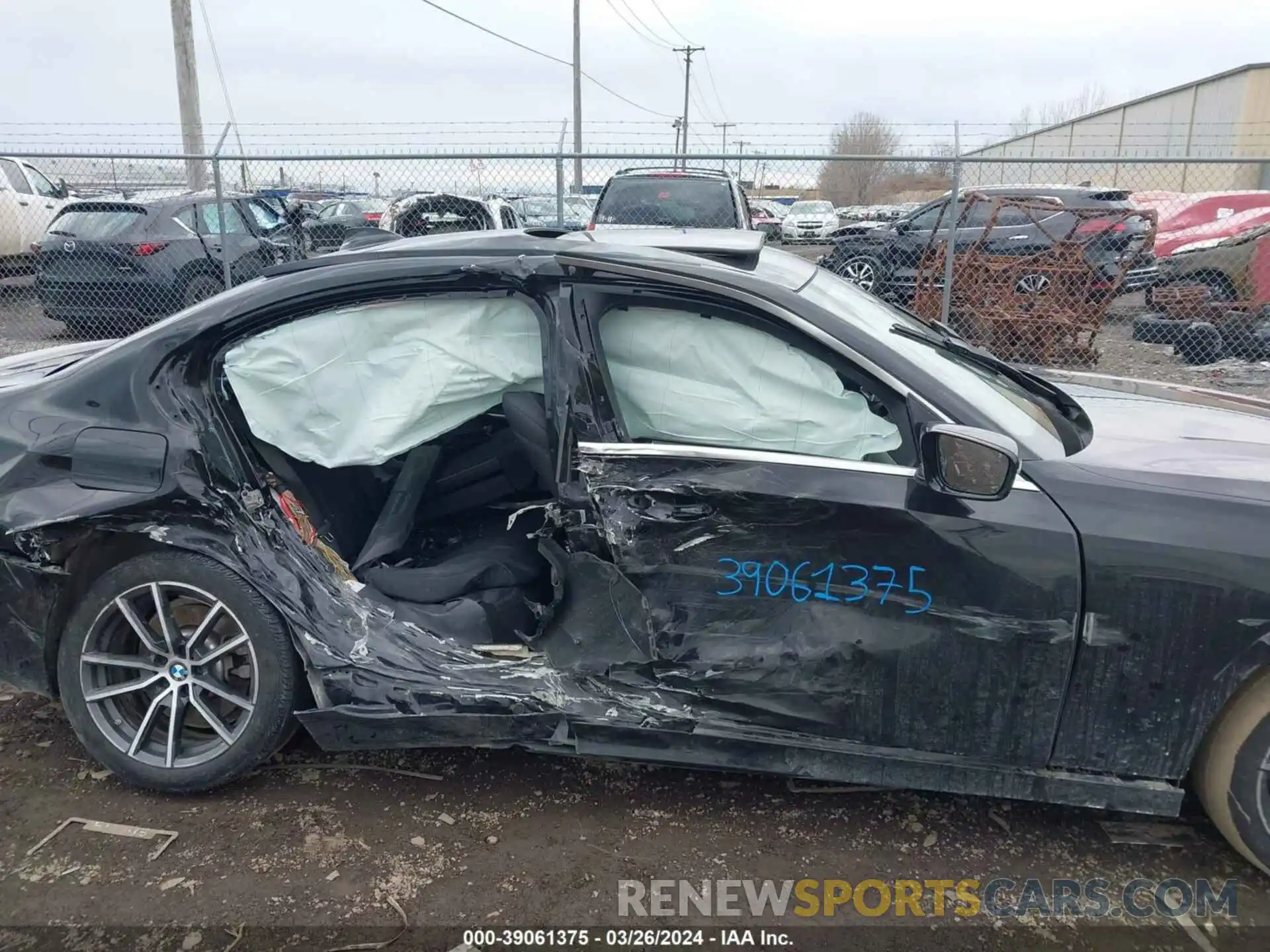 14 Photograph of a damaged car 3MW5R7J09L8B14511 BMW 330I 2020