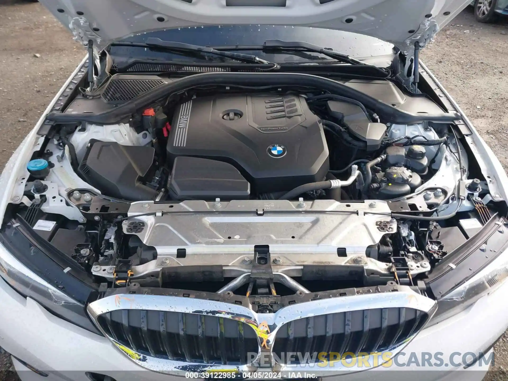 10 Фотография поврежденного автомобиля 3MW5R7J09L8B40414 BMW 330I 2020