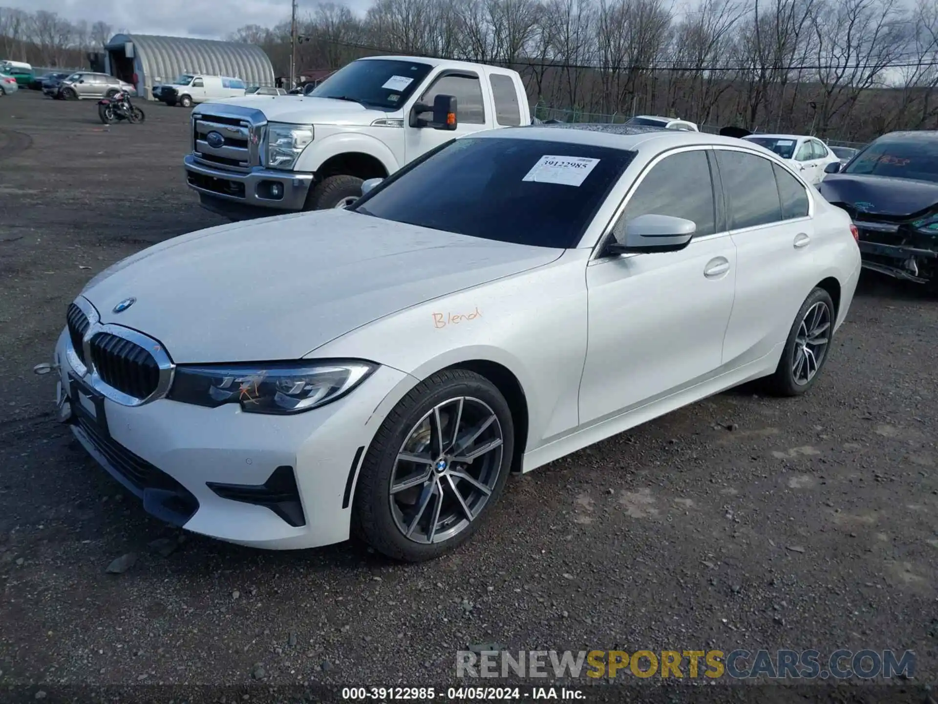 2 Photograph of a damaged car 3MW5R7J09L8B40414 BMW 330I 2020