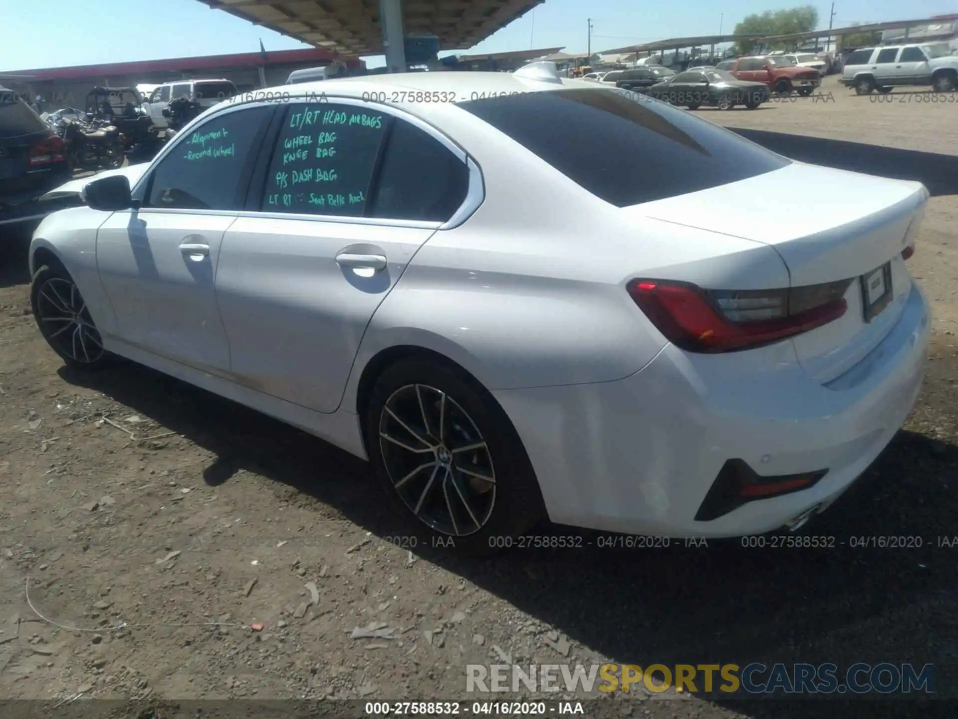 3 Photograph of a damaged car WBA5R1C01LFH44382 BMW 330I 2020