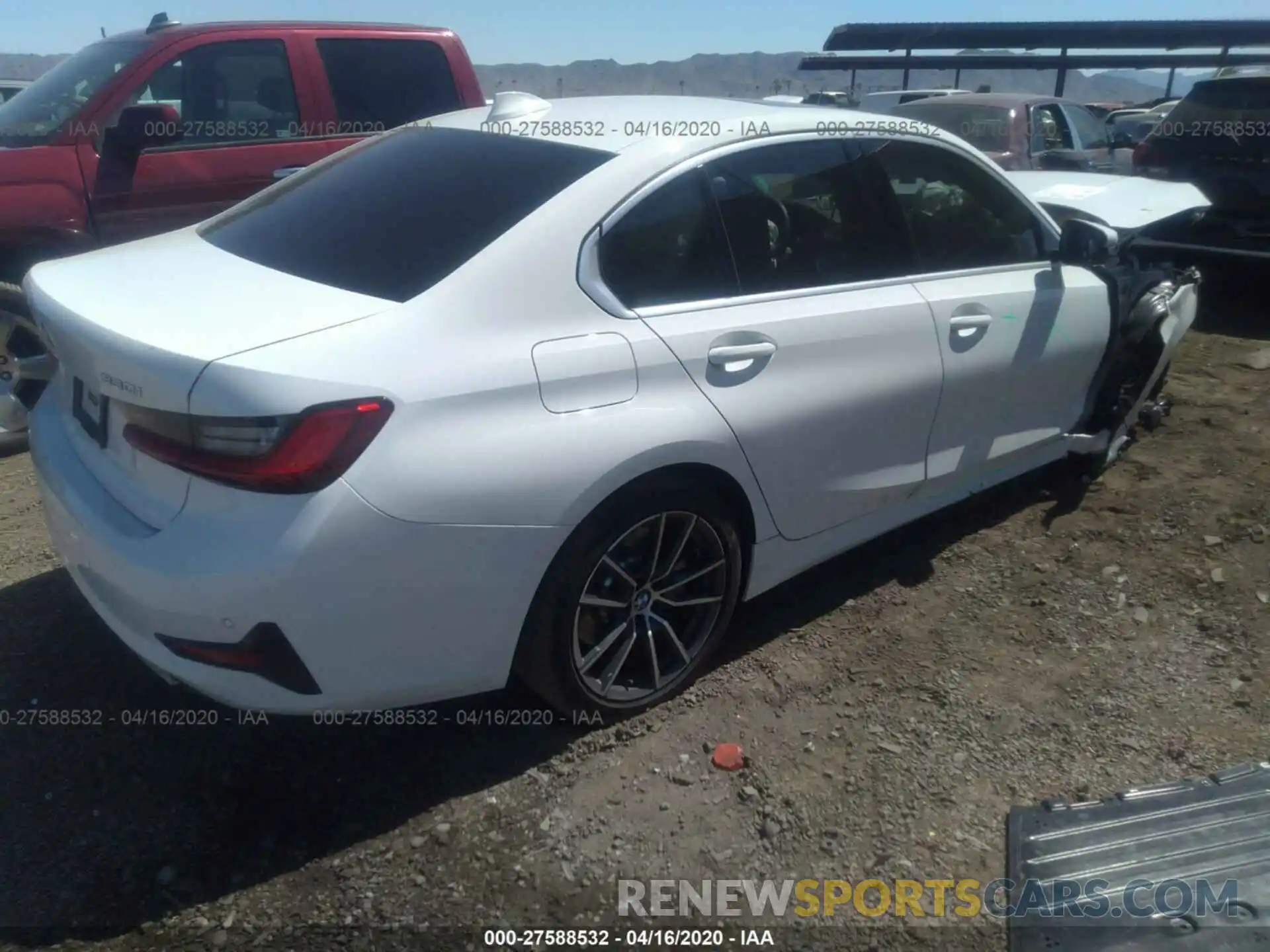 4 Photograph of a damaged car WBA5R1C01LFH44382 BMW 330I 2020