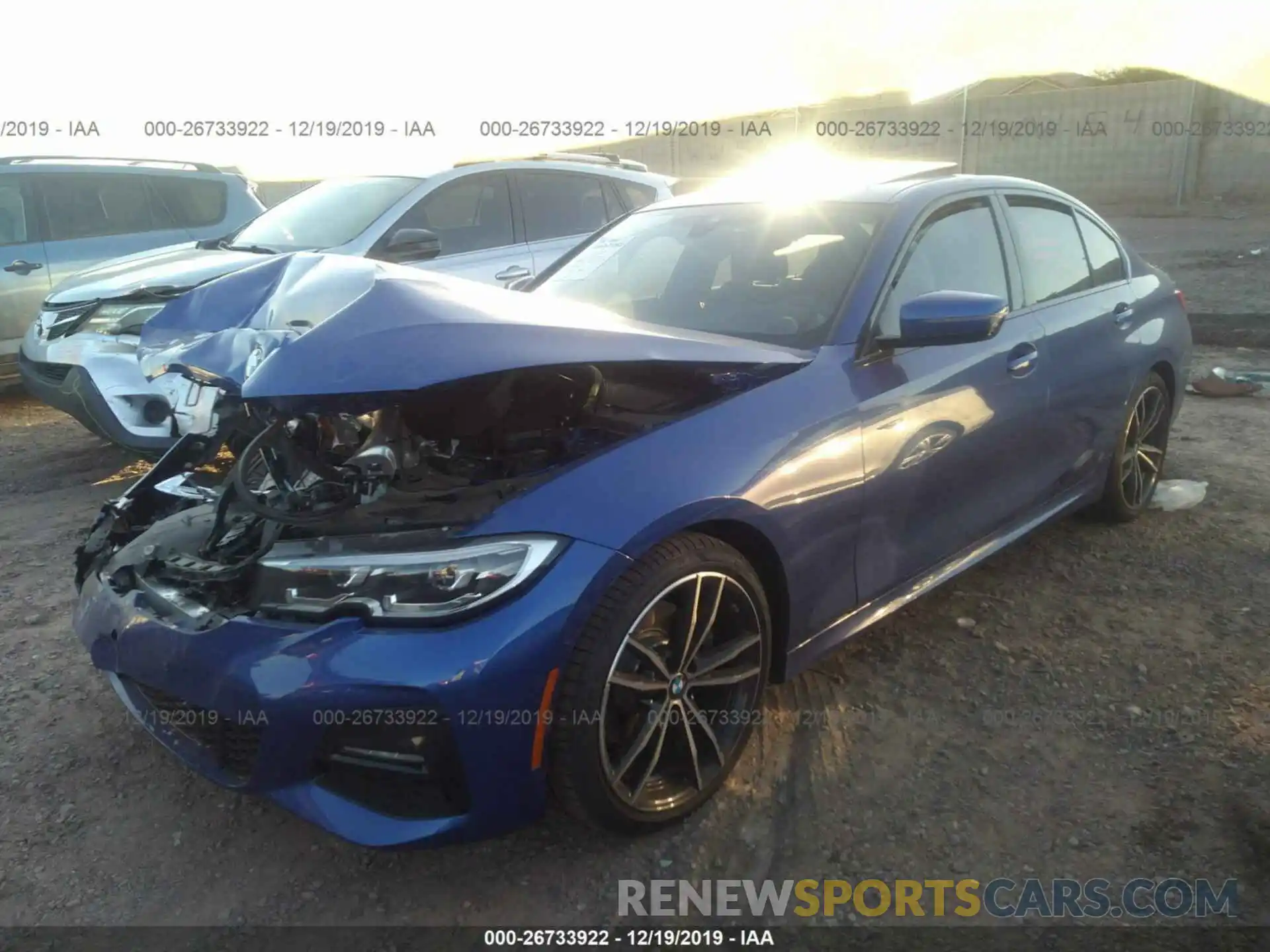2 Photograph of a damaged car WBA5R1C01LFH45984 BMW 330I 2020