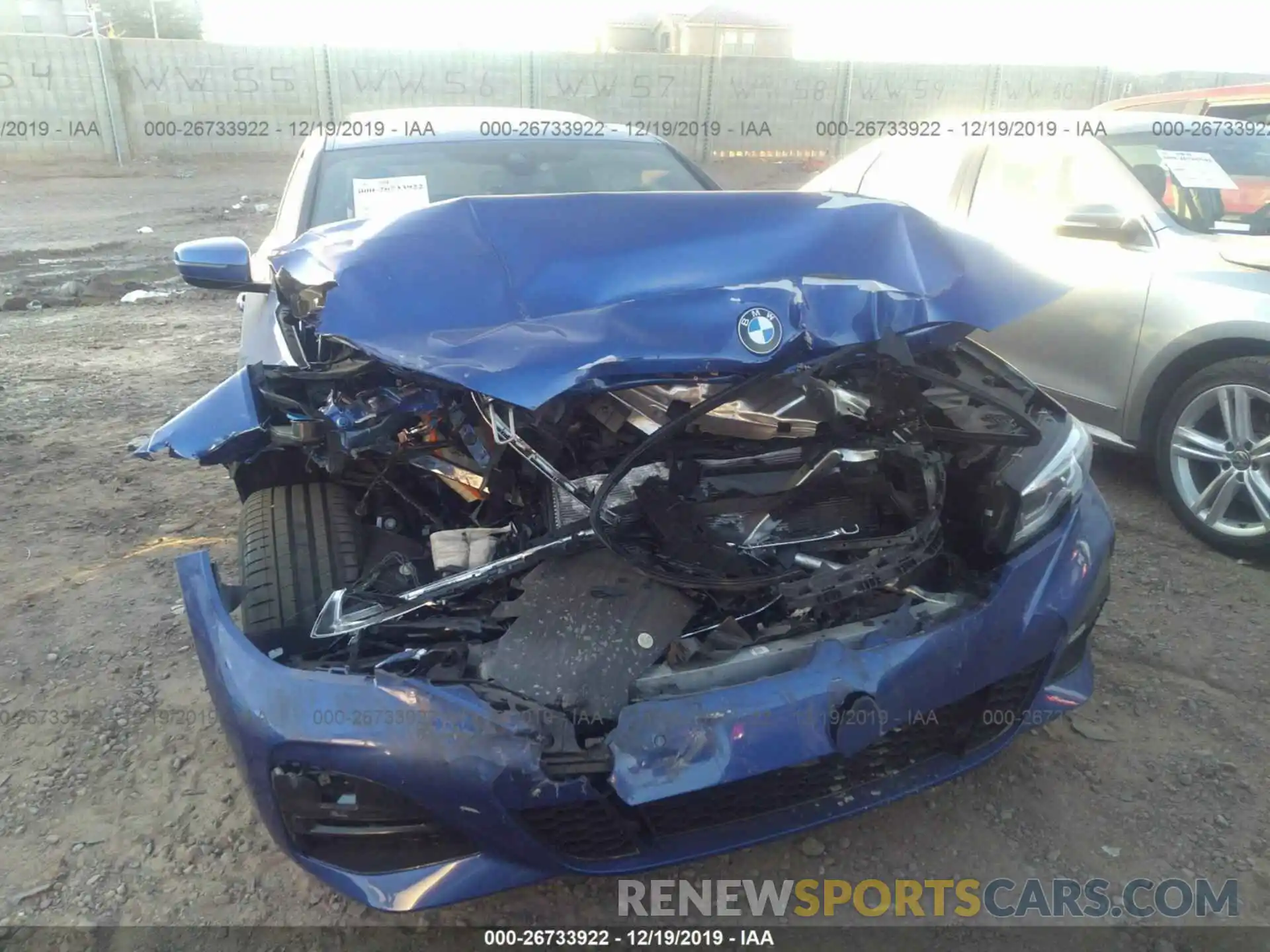 6 Photograph of a damaged car WBA5R1C01LFH45984 BMW 330I 2020