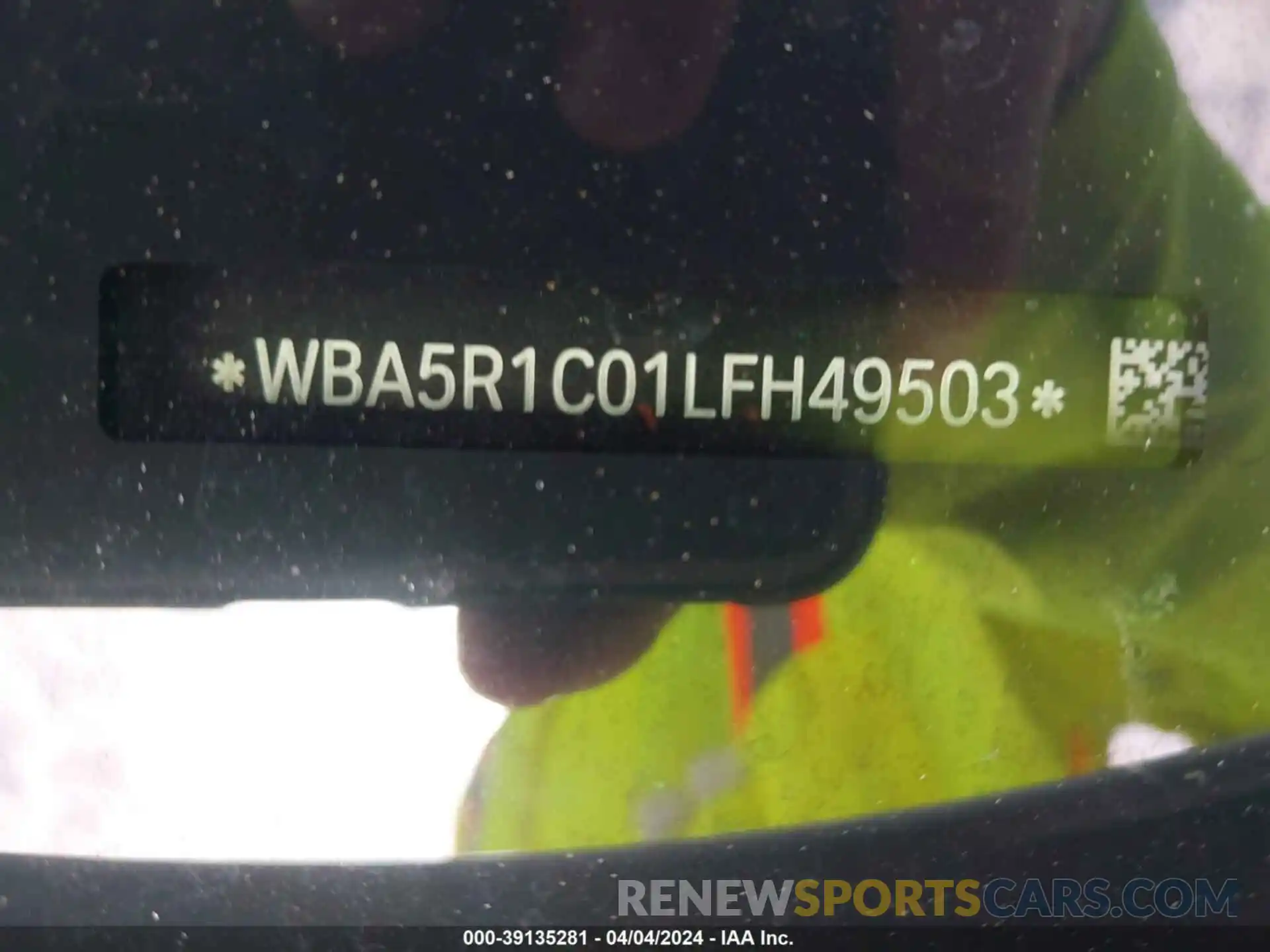 9 Фотография поврежденного автомобиля WBA5R1C01LFH49503 BMW 330I 2020