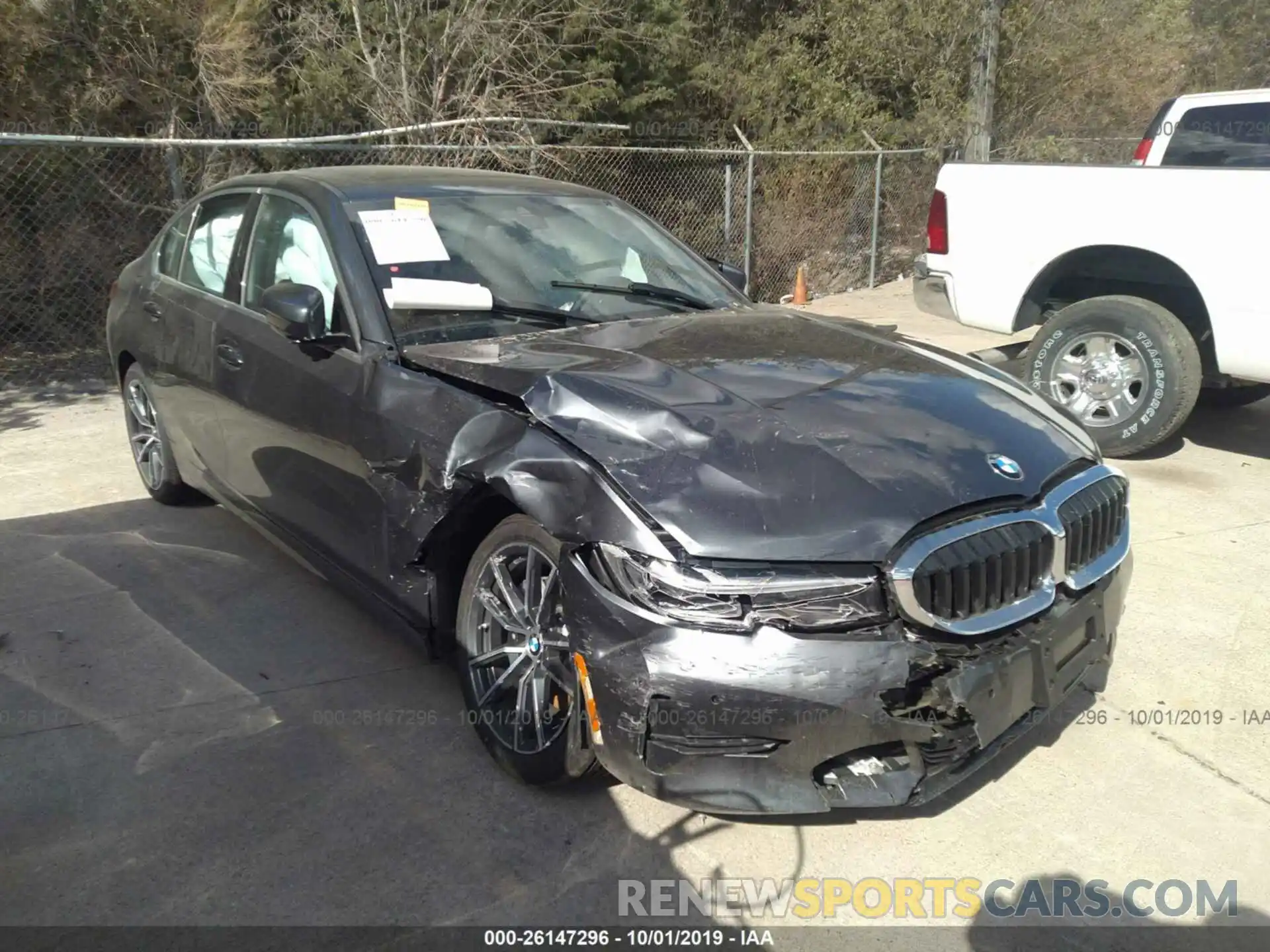1 Photograph of a damaged car WBA5R1C03LFH35957 BMW 330I 2020